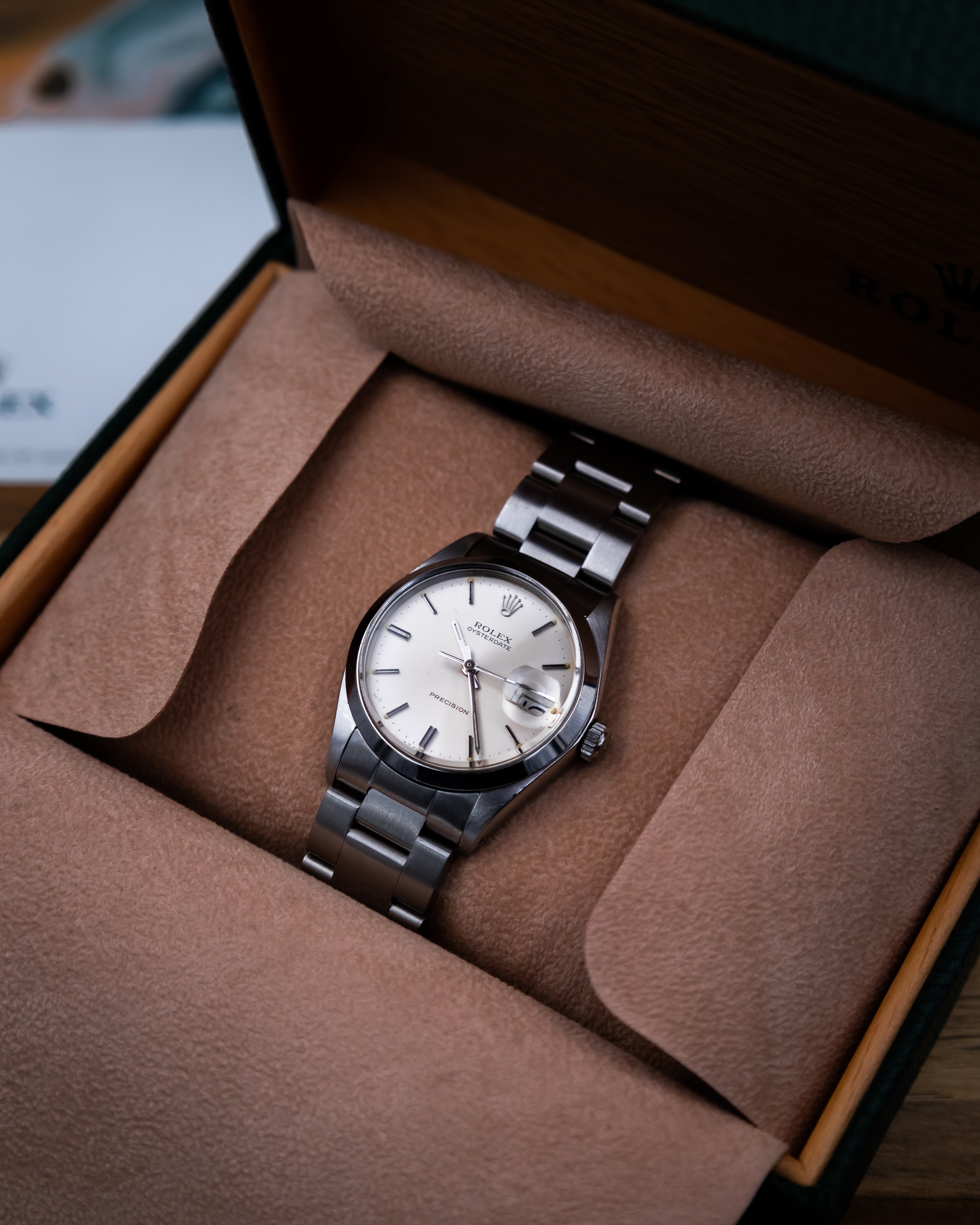 Rolex 6694 Oysterdate - grey dial