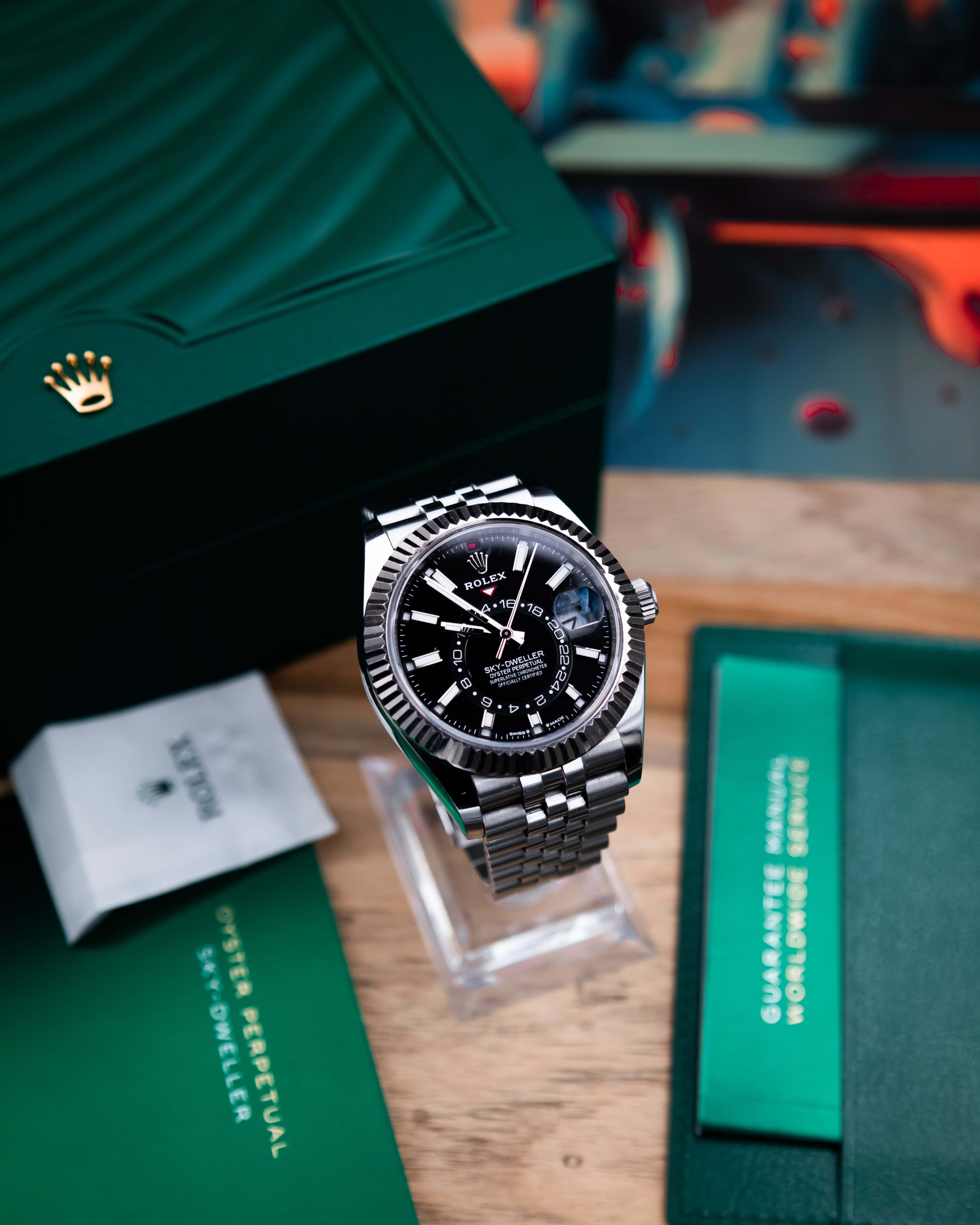 Rolex Sky-Dweller - black dial
