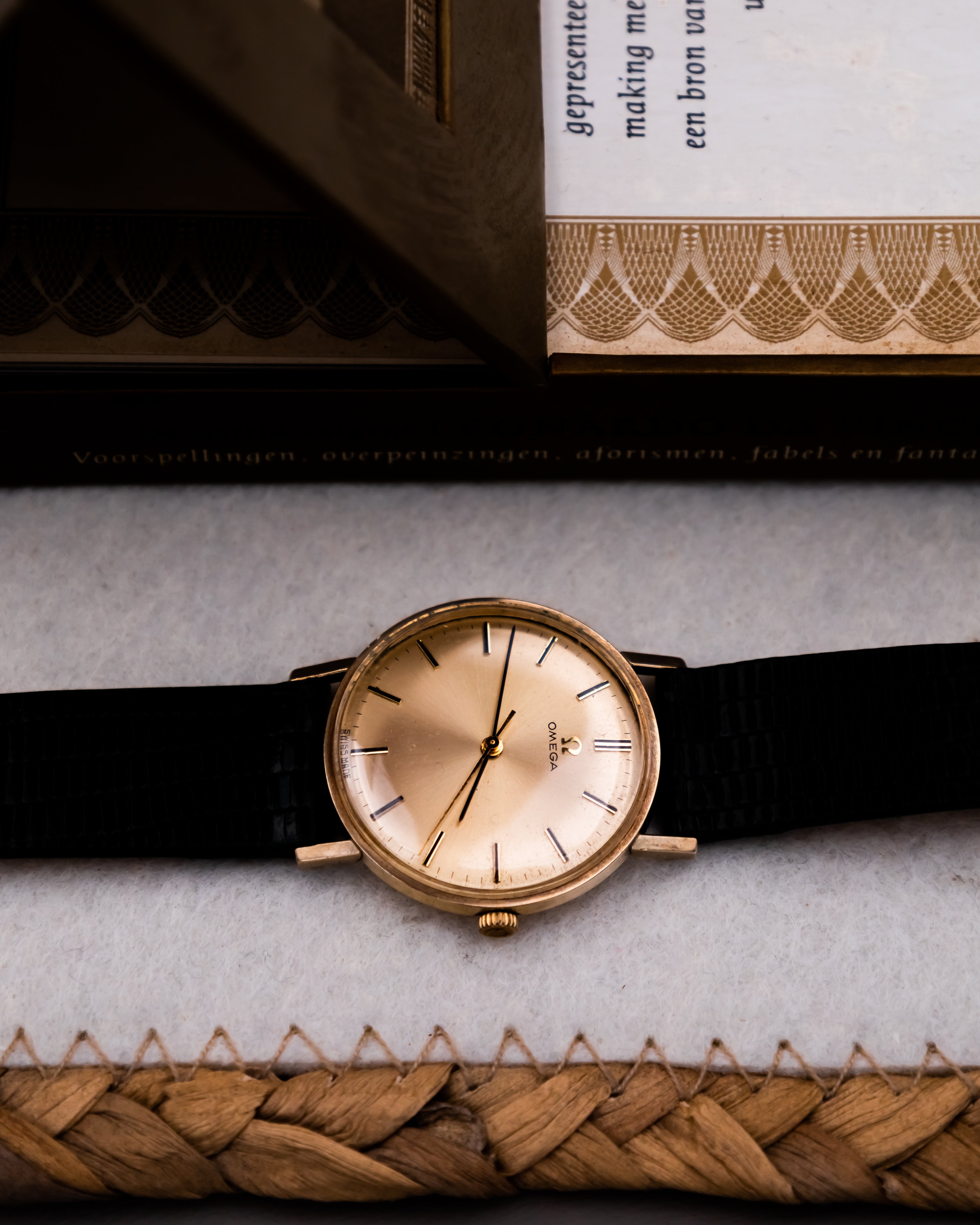 Omega 0016029 14k GF - champagne dial