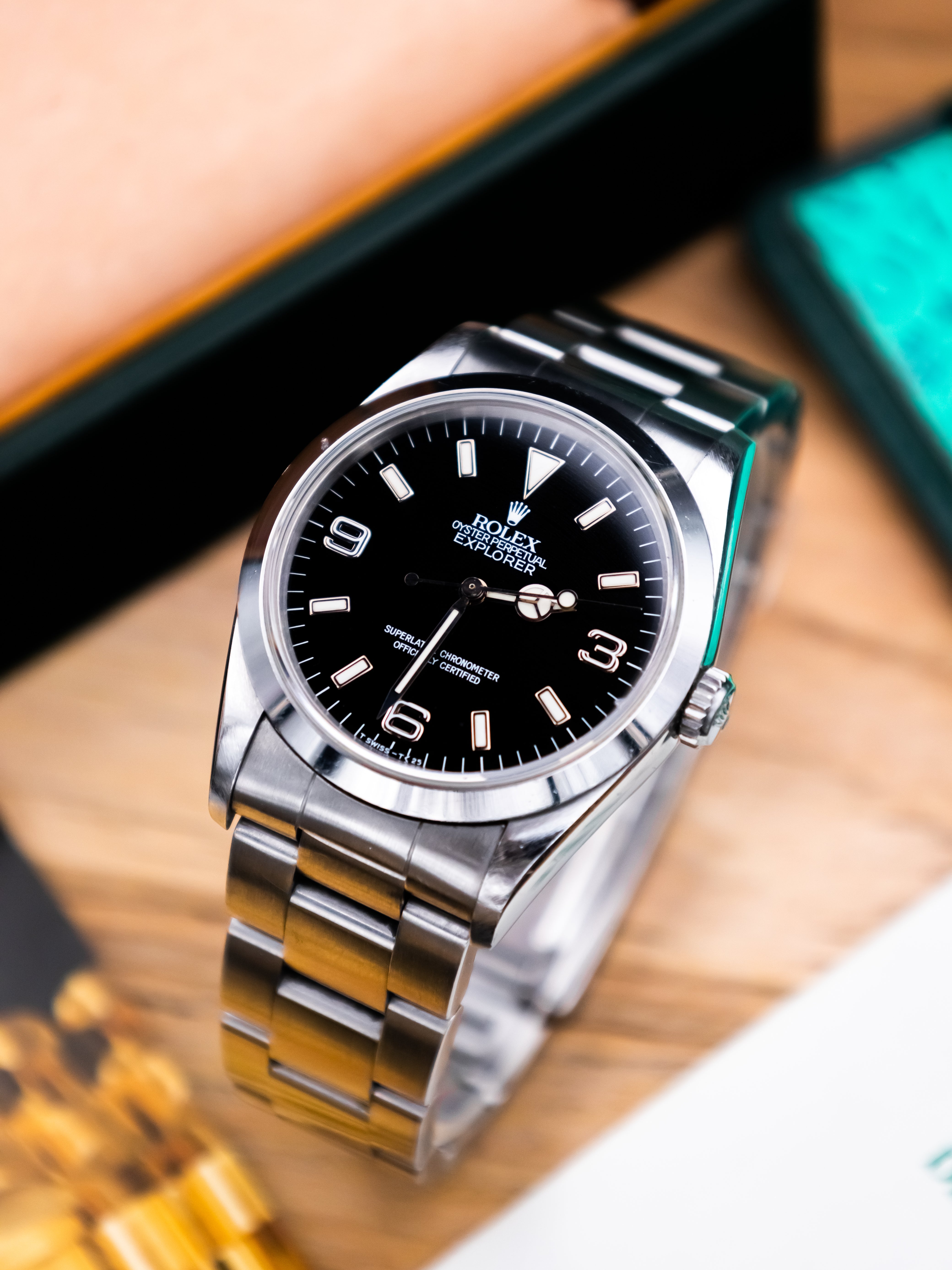 Rolex 14270 Explorer - black dial