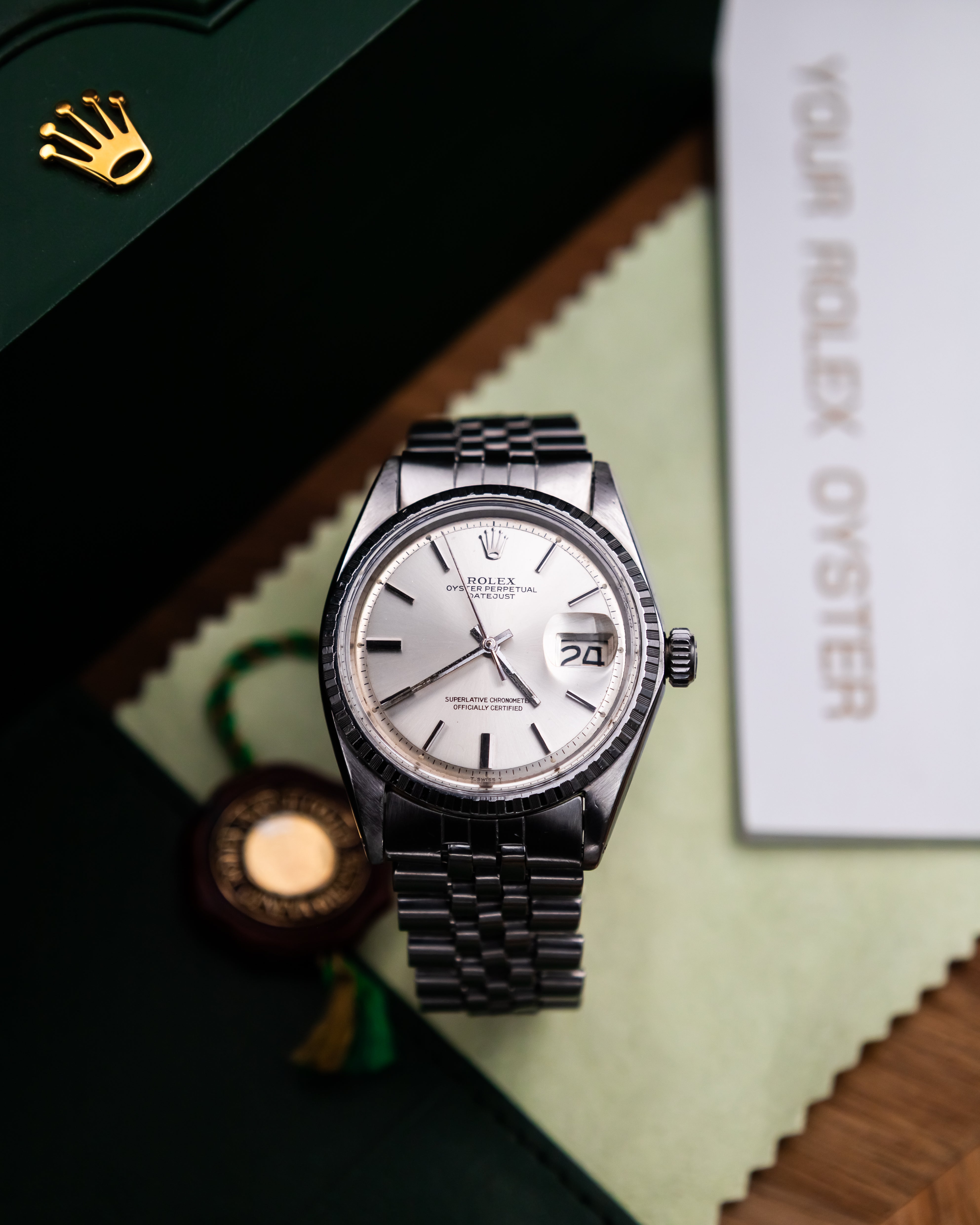 Rolex 1603 Perpetual Datejust - Silver dial