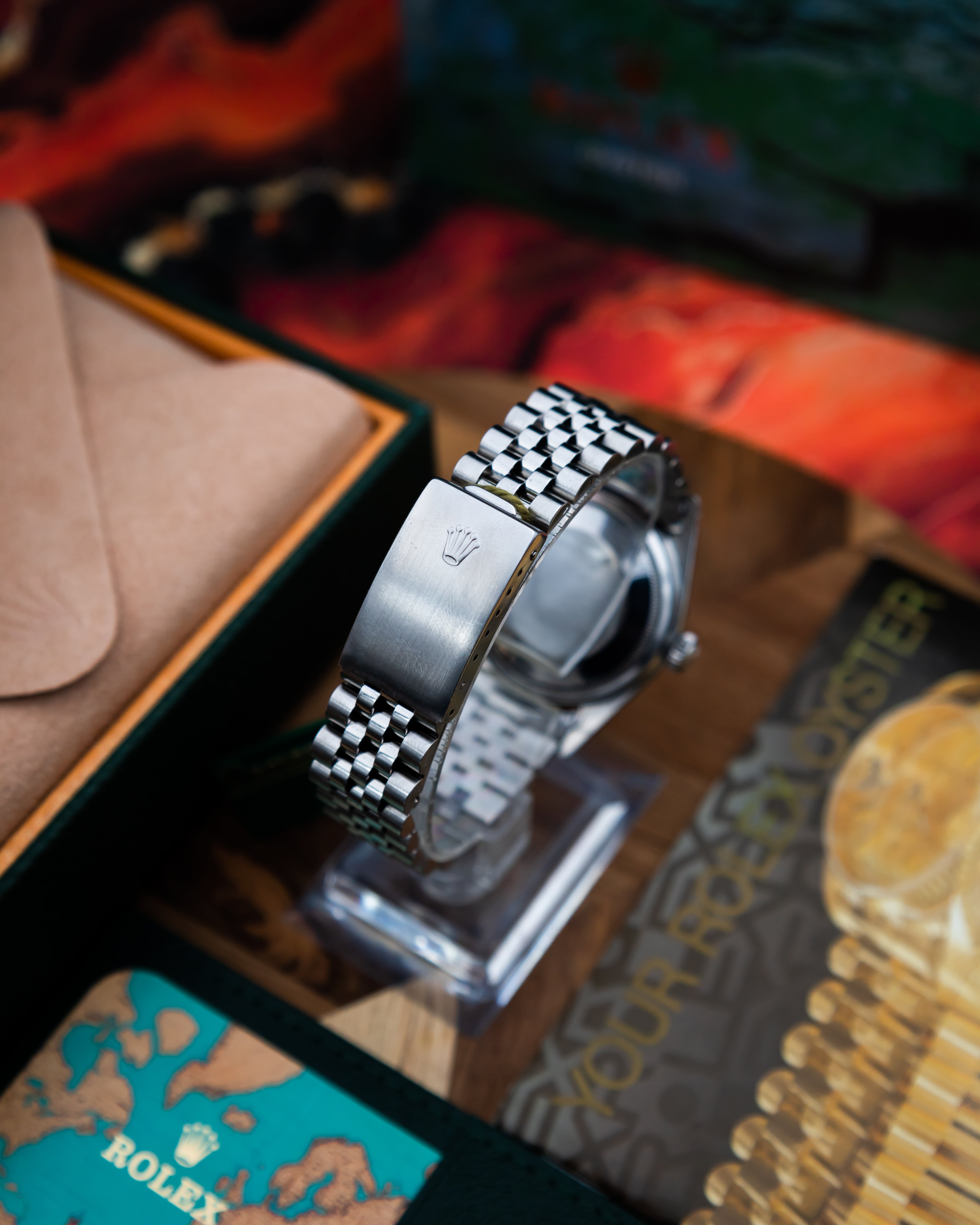 Rolex 1601 Oyster Perpetual Datejust - blue dial