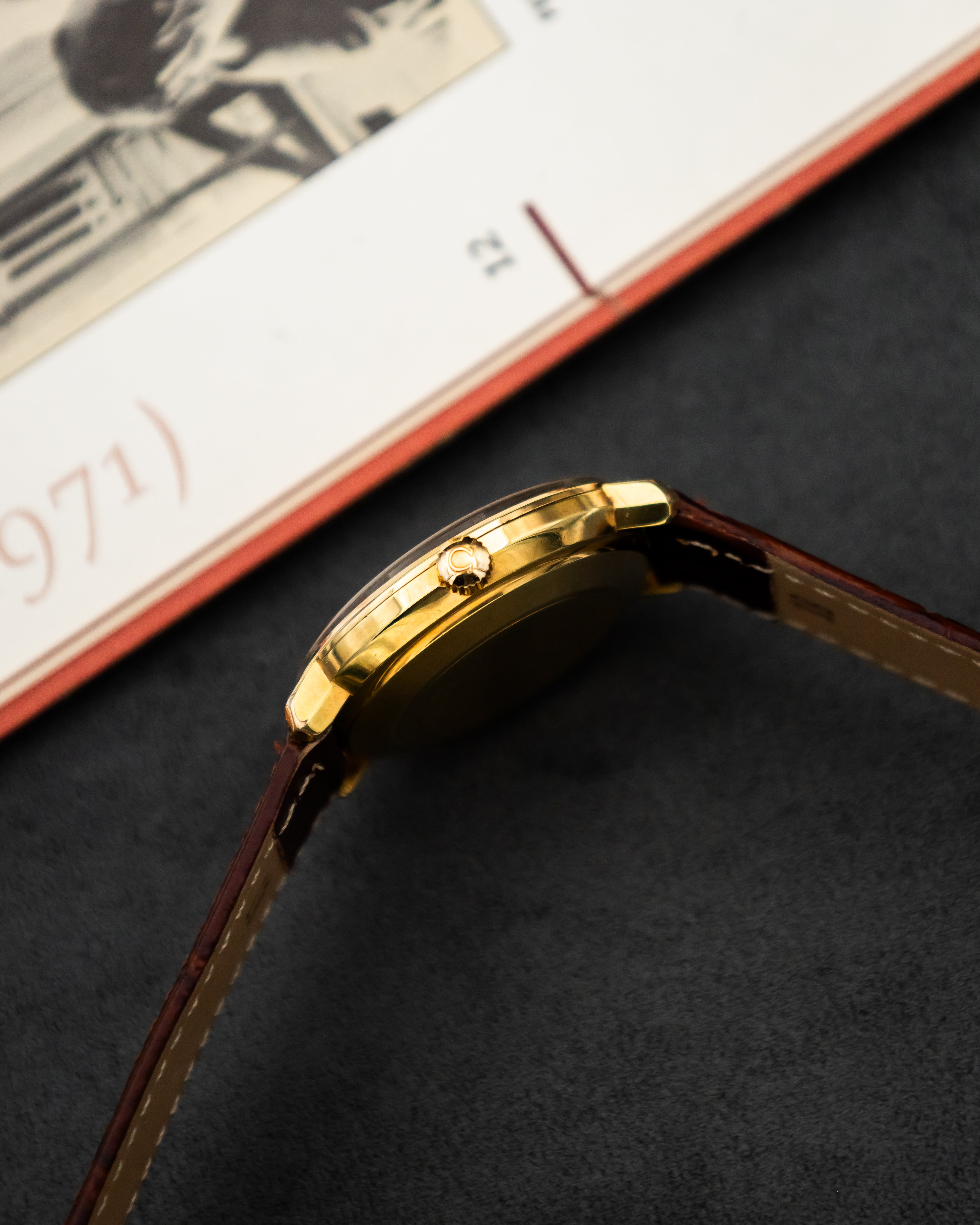 Omega 166.033 Meister De Ville - Gold dial