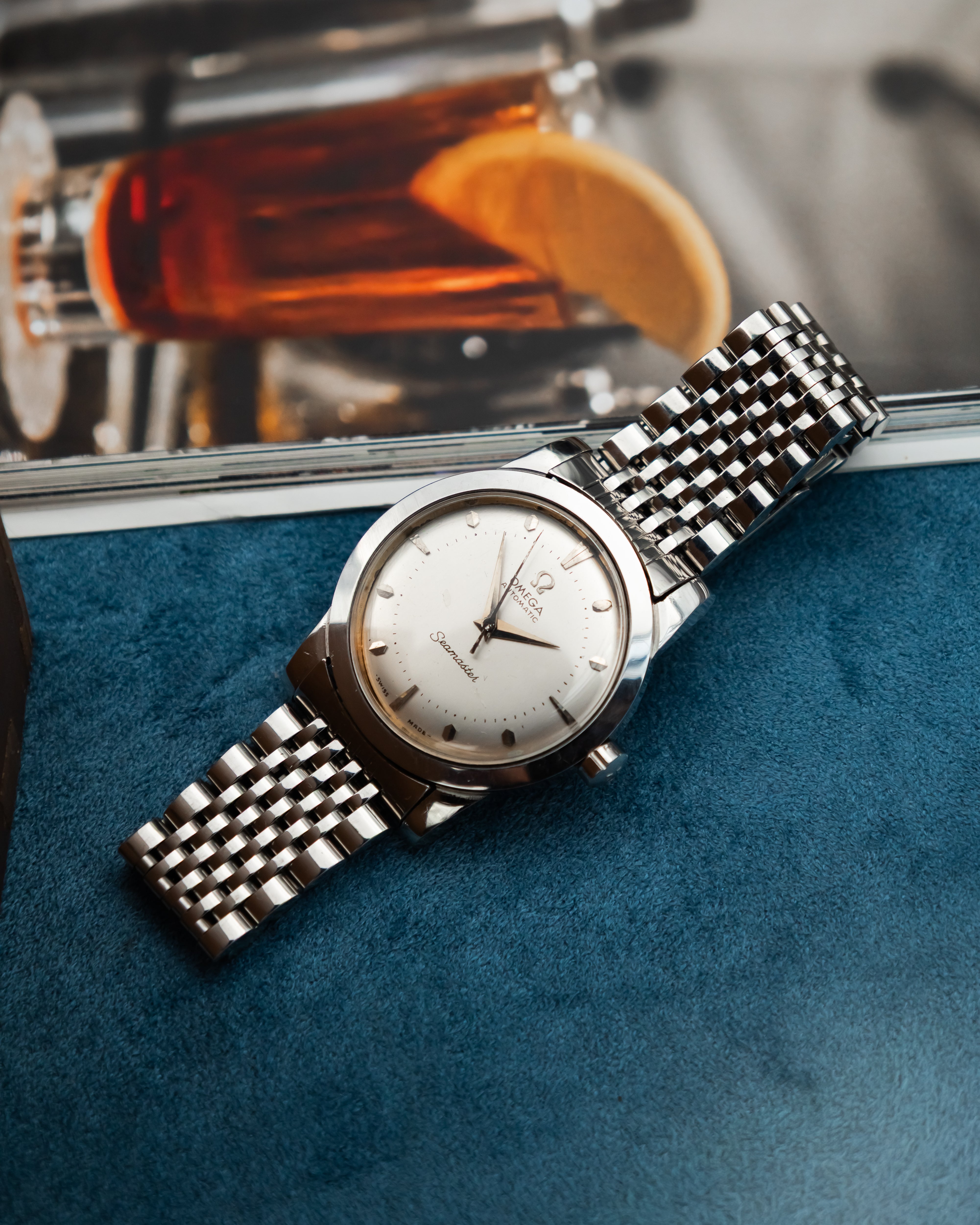 Omega C 2577-1 Seamaster Bumper - Silver Dial