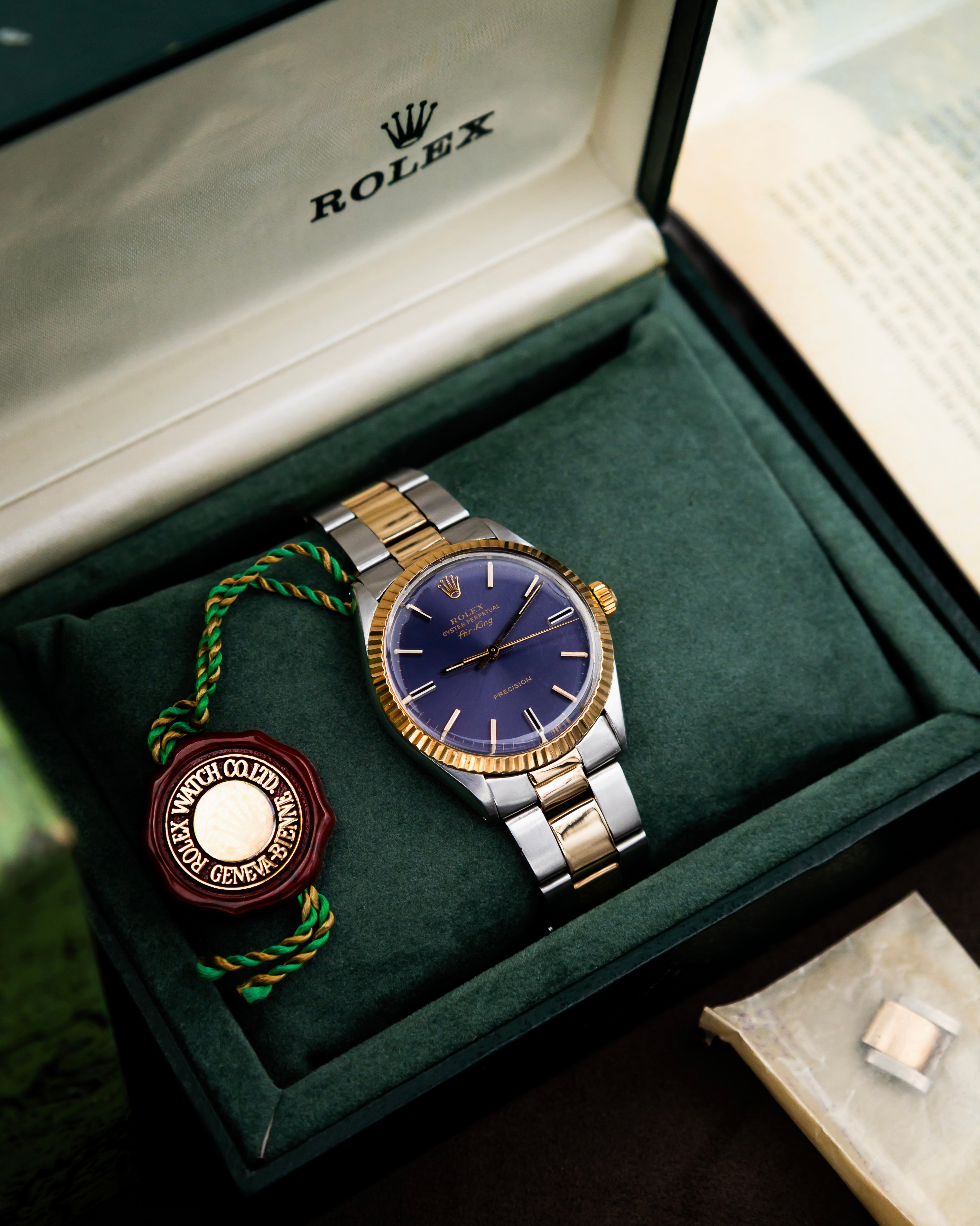 Rolex 5500 Air-King - Blue Dial