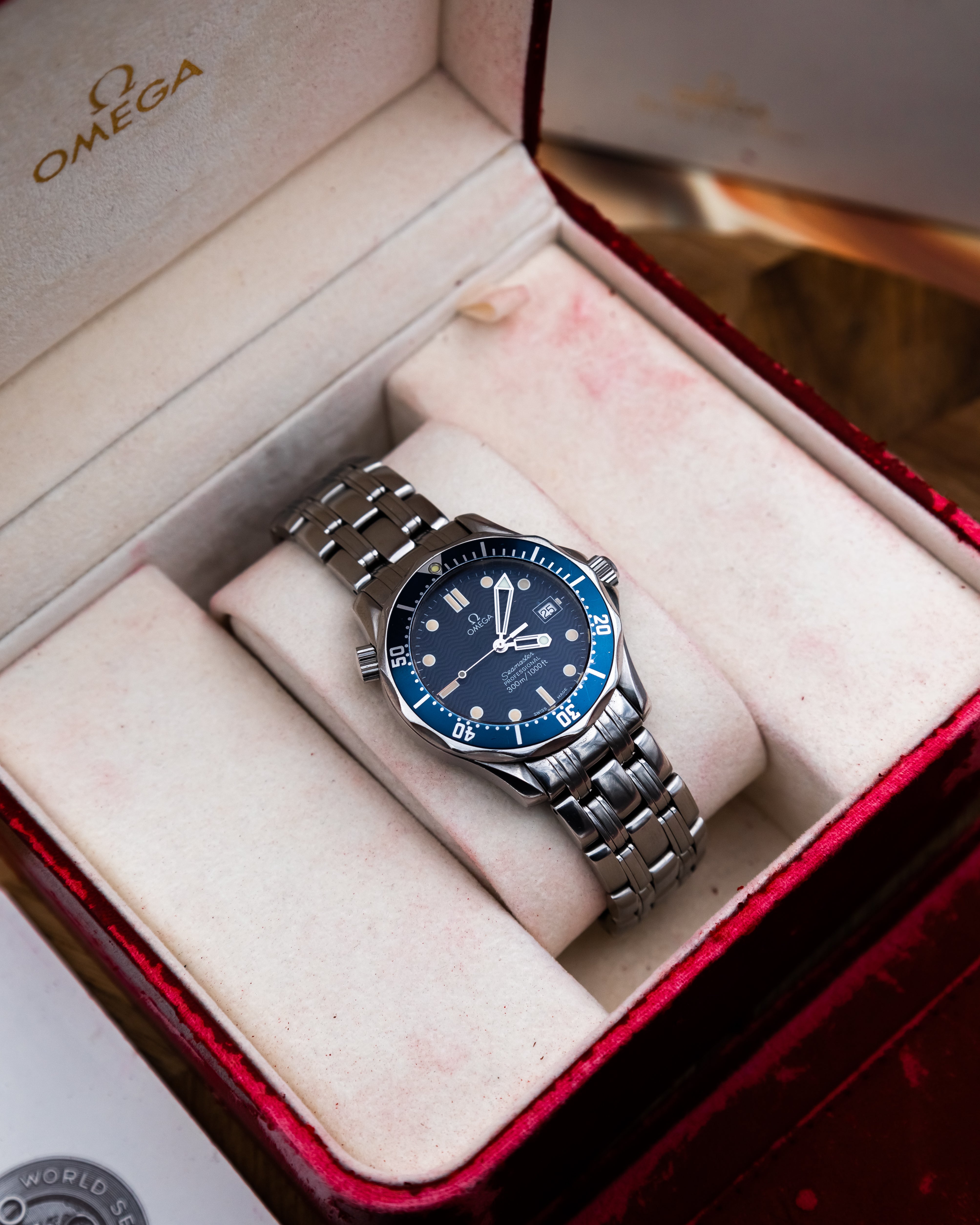 Omega 2561.80 Seamaster 300M - blue dial