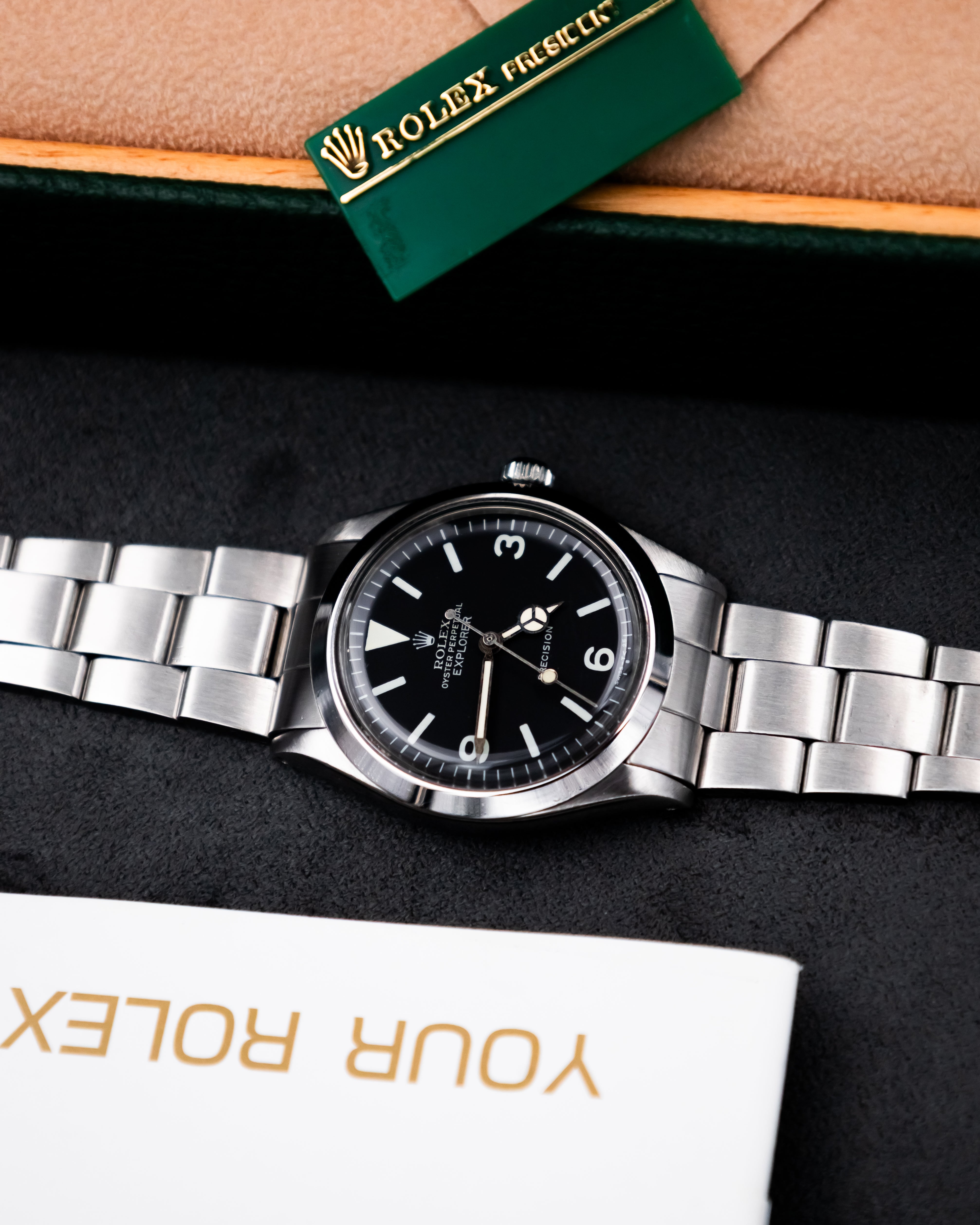 Rolex 5500 Explorer - Black dial