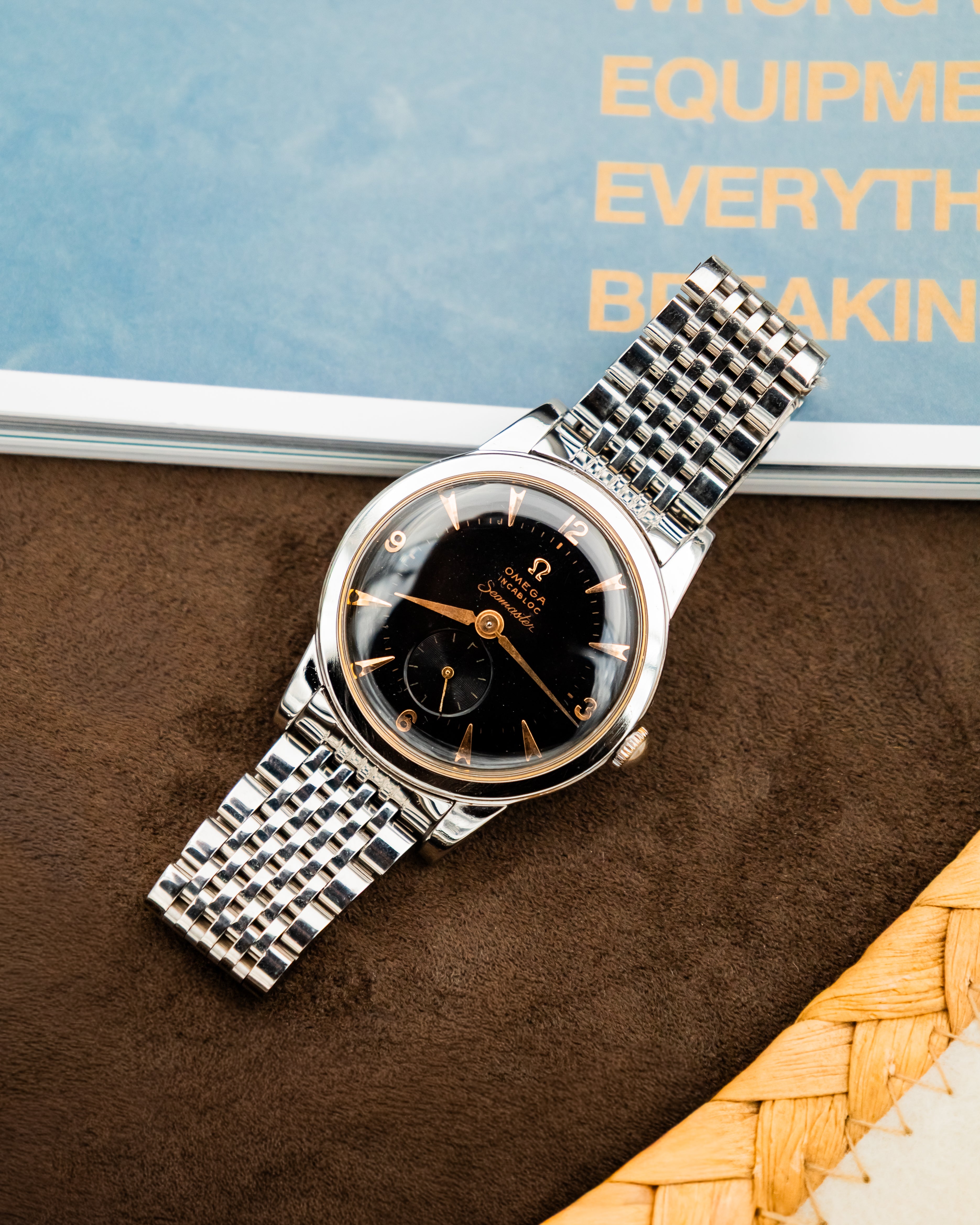 Omega 2657-1 Seamaster Bumper - Black Dial