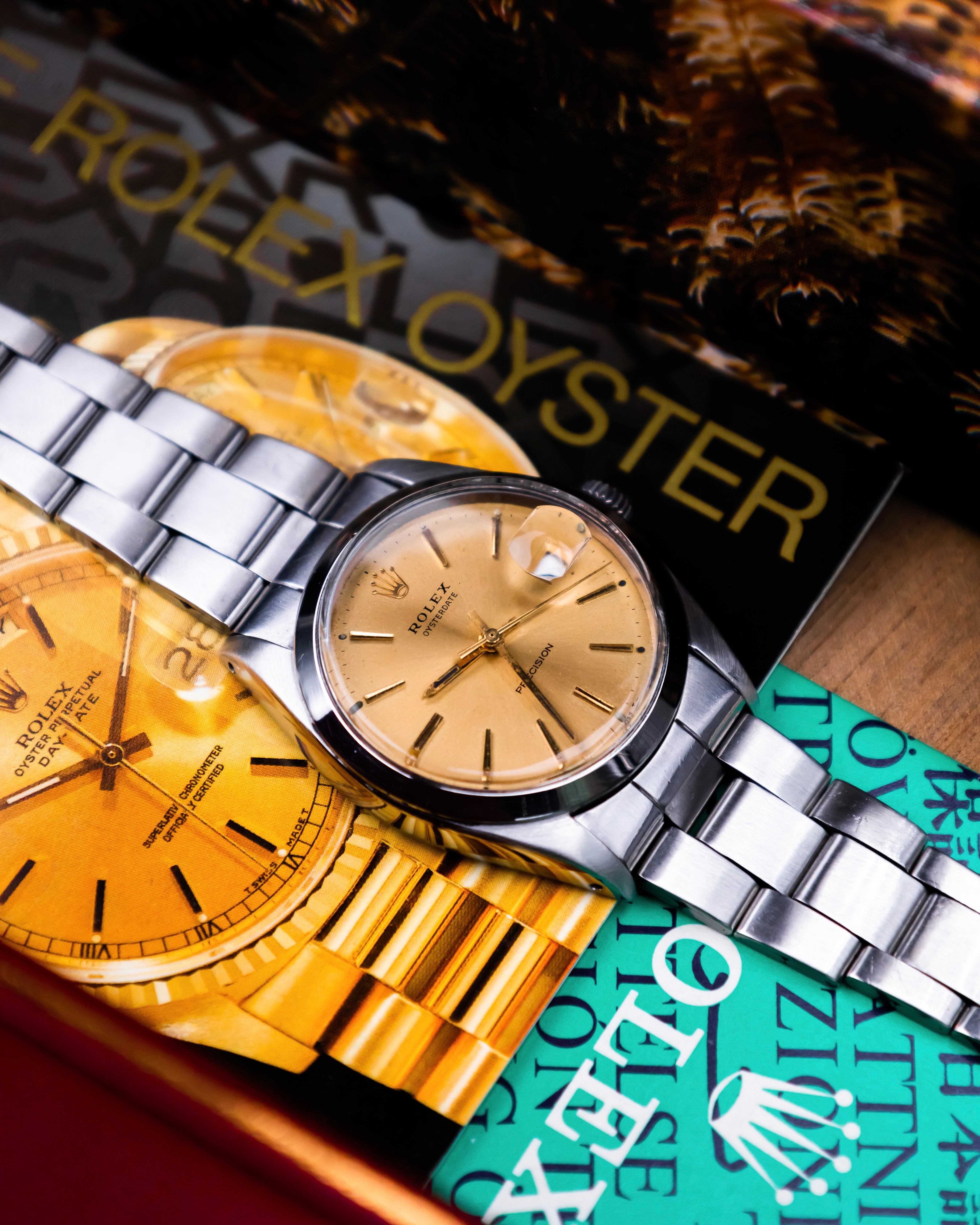 Rolex 6694 Oysterdate - champagne dial