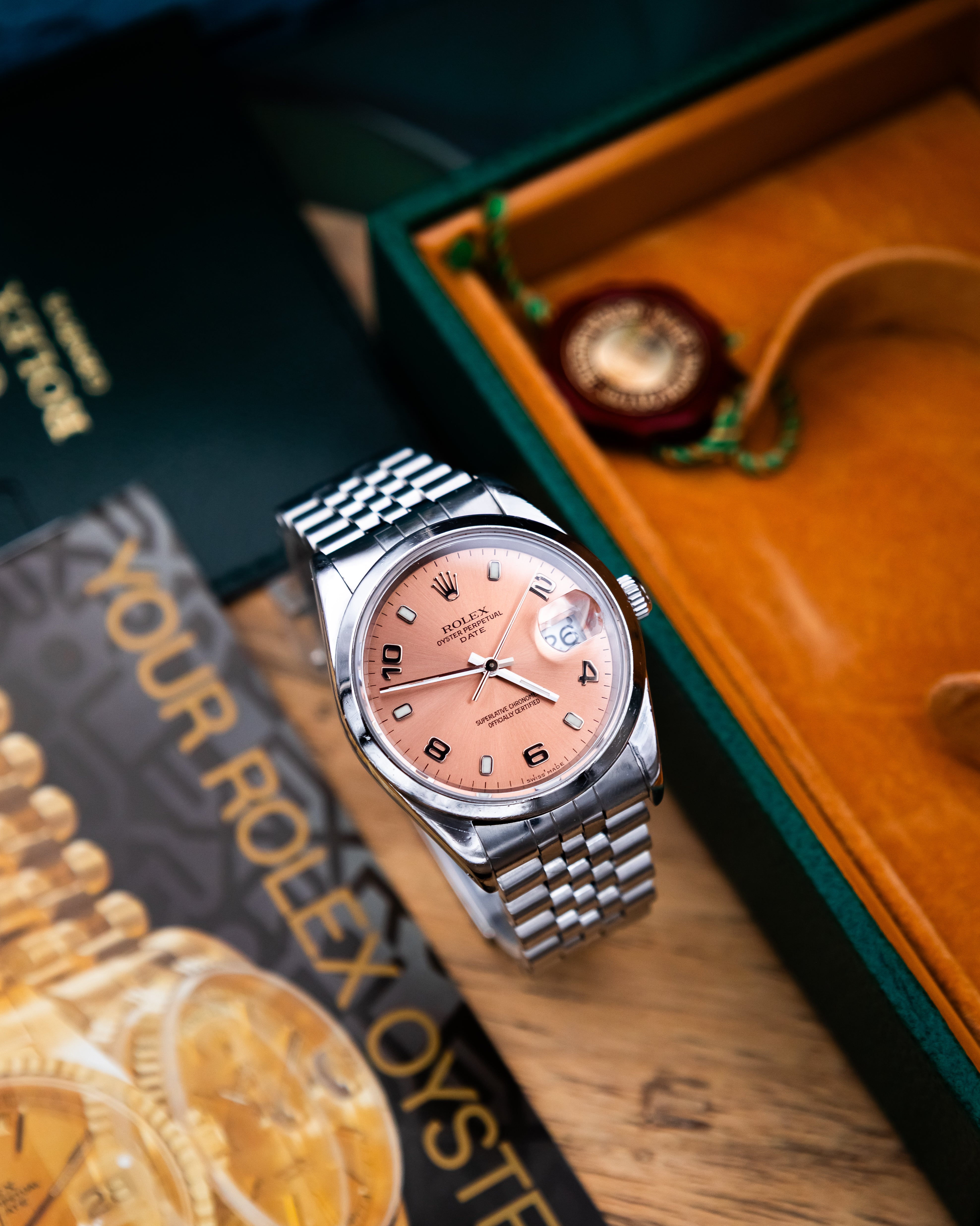Rolex 15200 Oyster Perpetual- Salmon dial