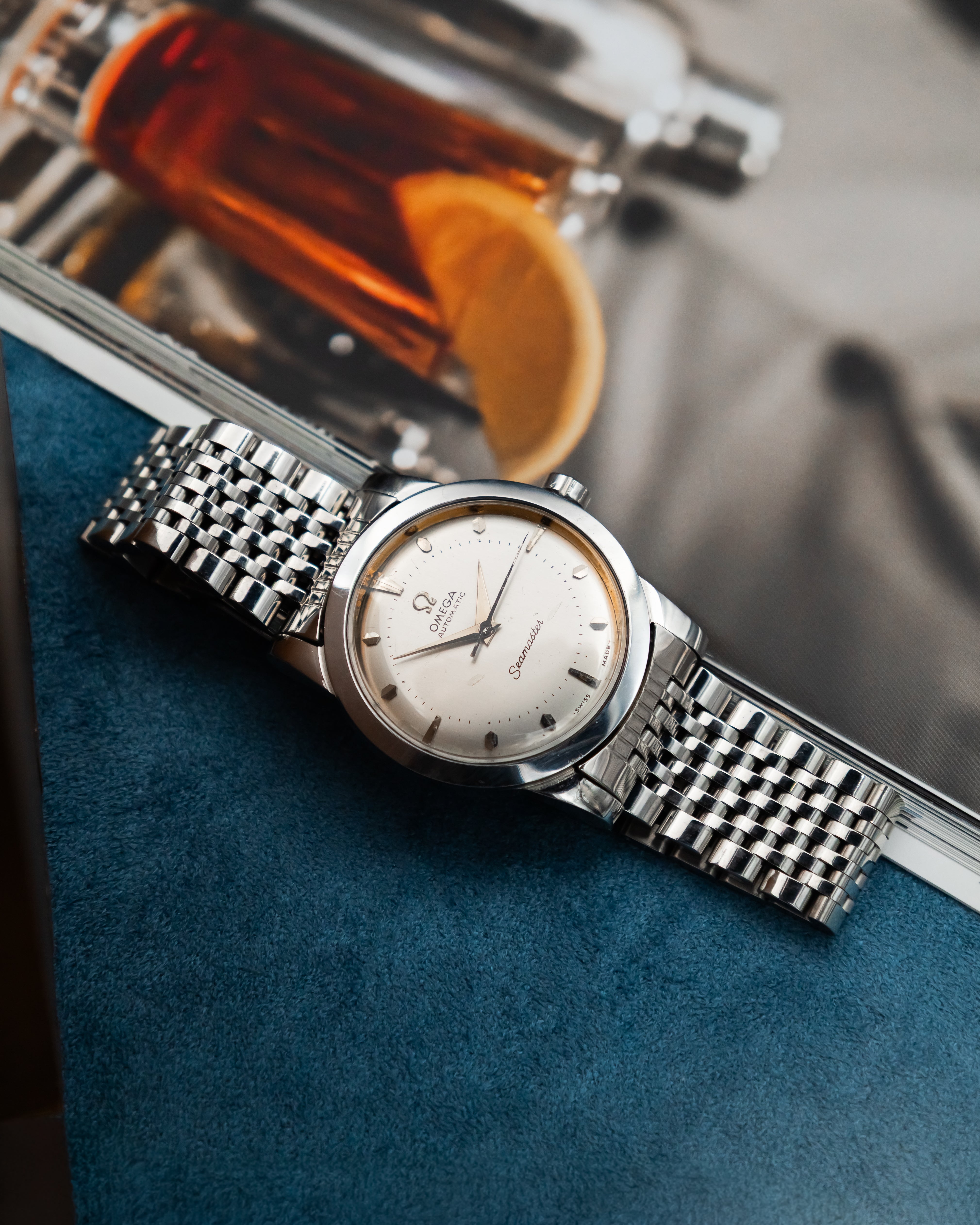 Omega C 2577-1 Seamaster Bumper - Silver Dial