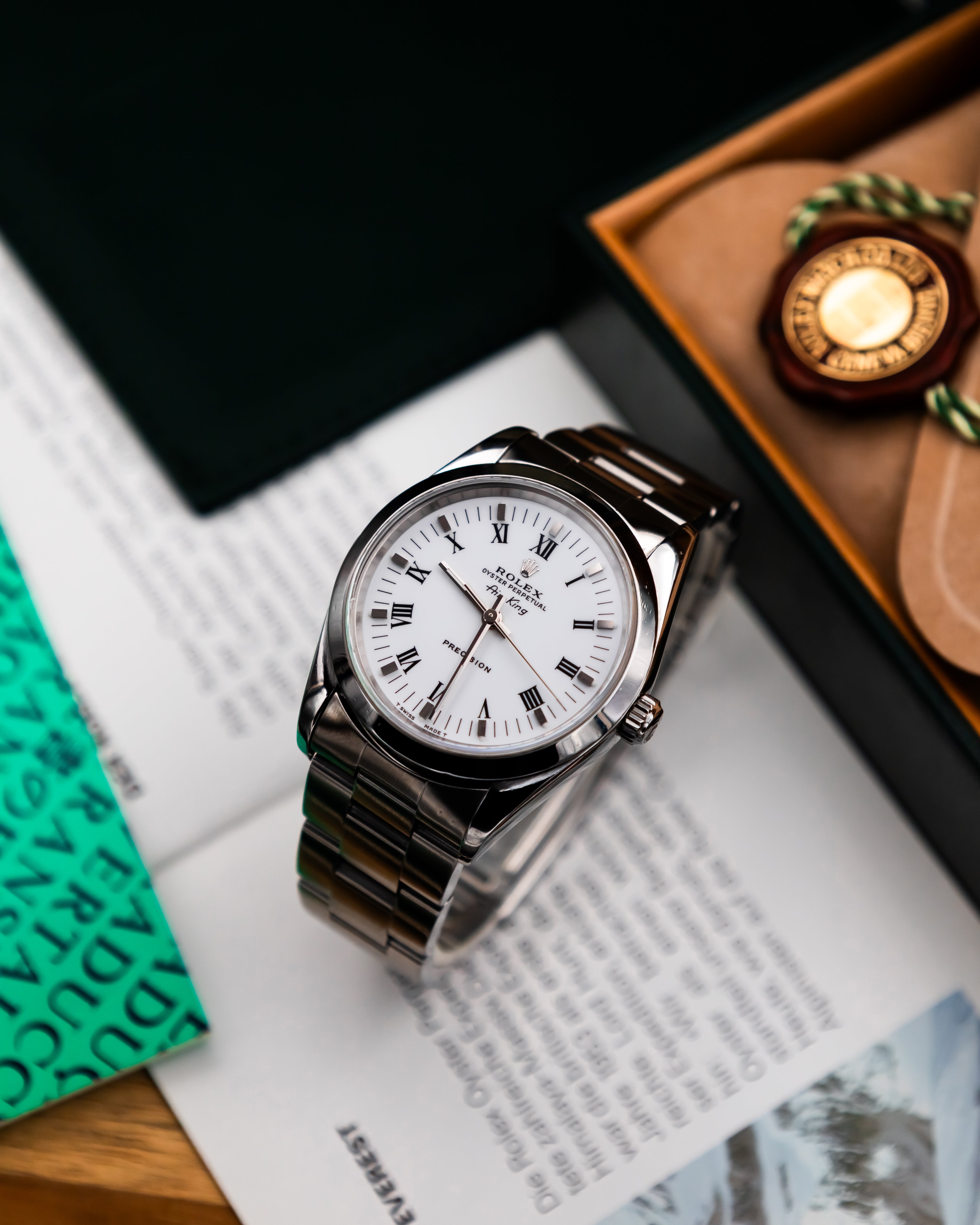 Rolex 14000 Air-king - White dial