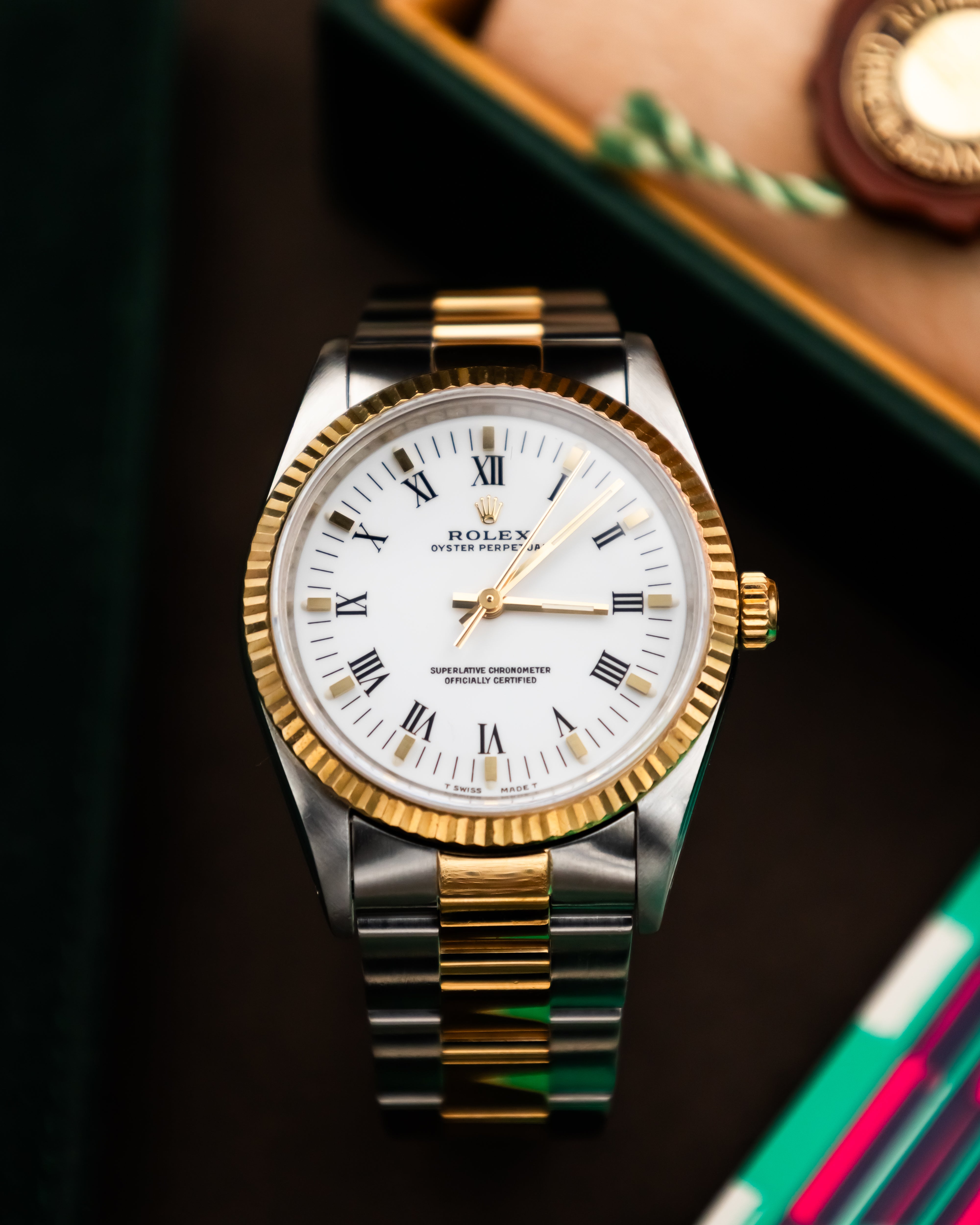 Rolex 14233 Oyster Perpetual - Roman Dial