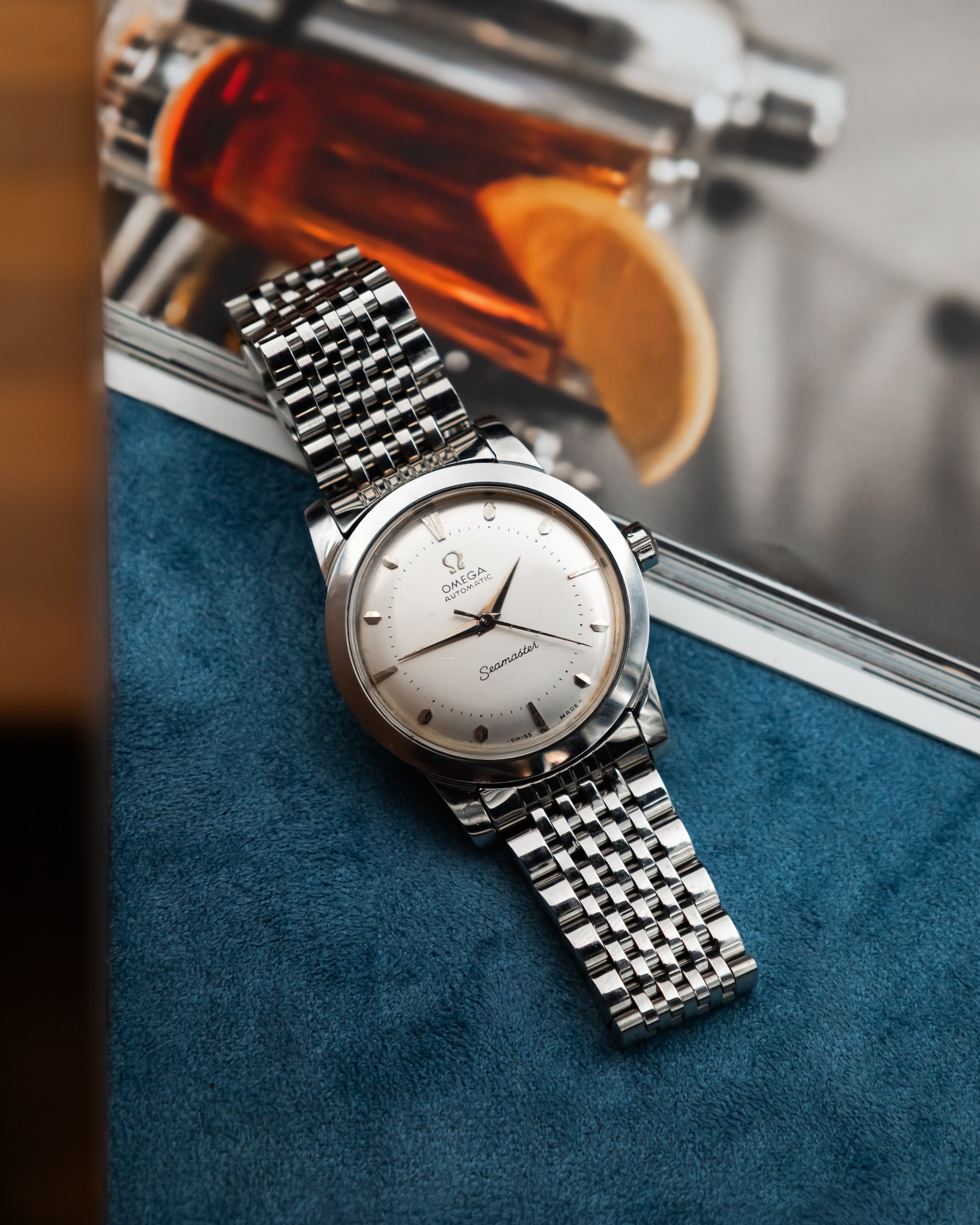 Omega C 2577-1 Seamaster Bumper - Silver Dial