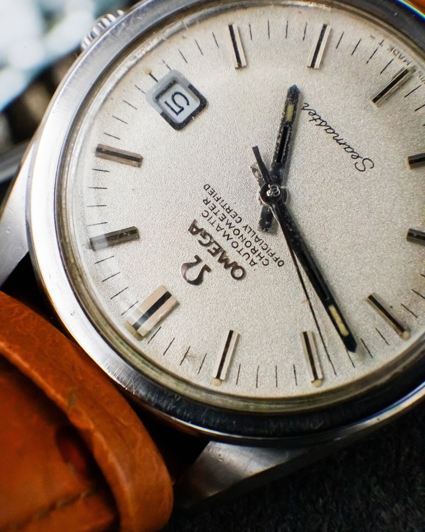 Omega 166.028 Seamaster Chronometer - Silver Dial