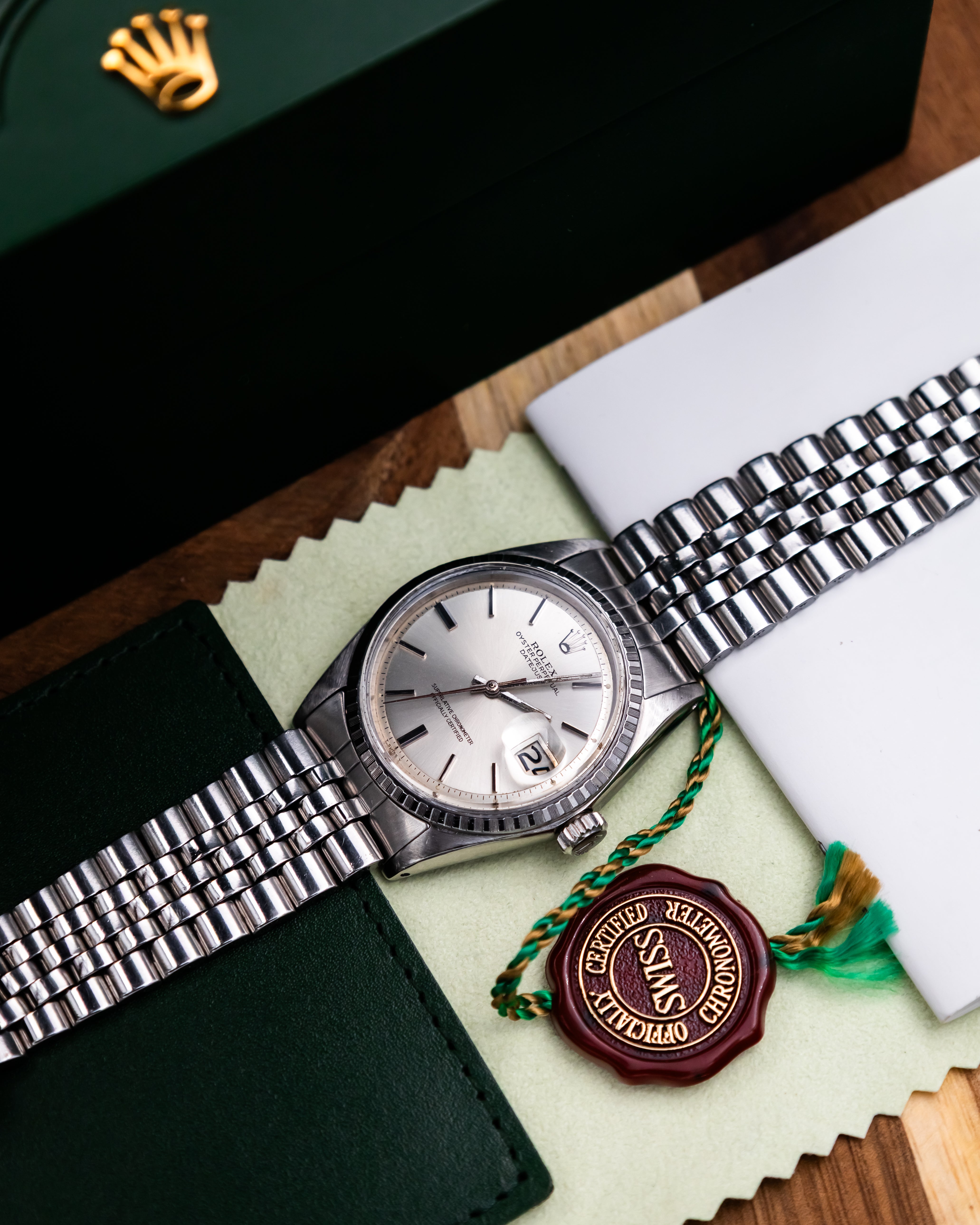 Rolex 1603 Perpetual Datejust - Silver dial