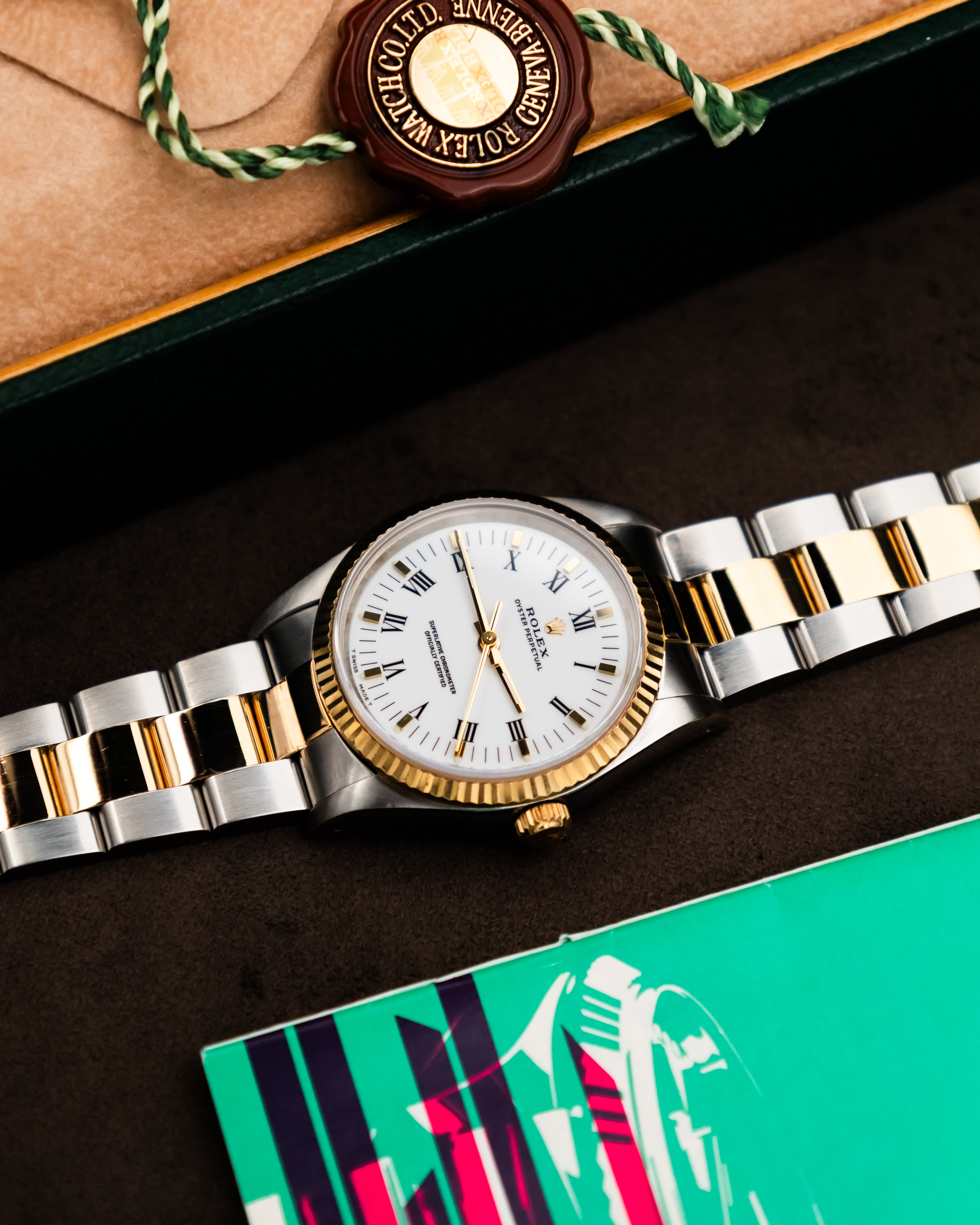 Rolex 14233 Oyster Perpetual - Roman Dial