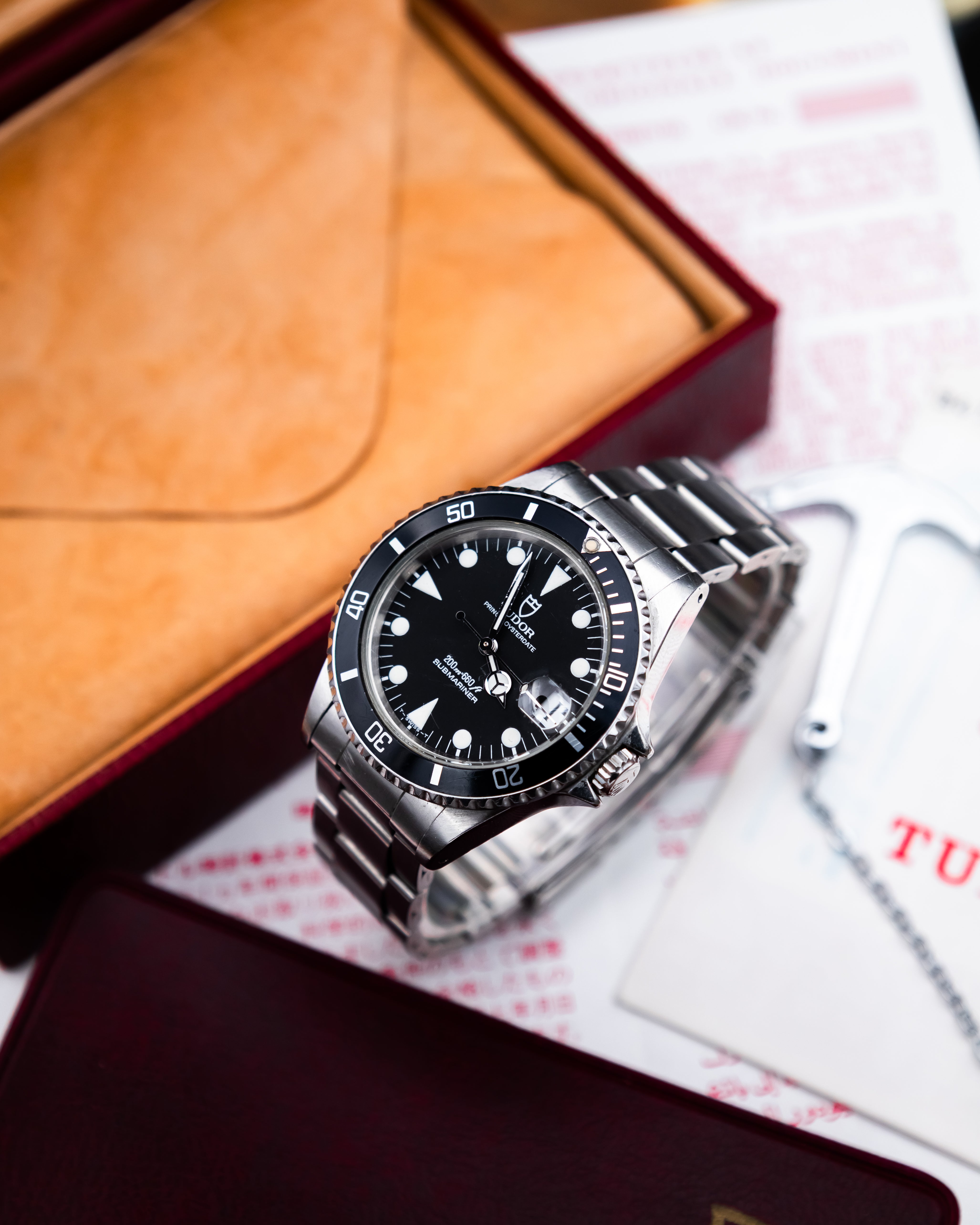 Tudor 75090 Submariner - Black dial