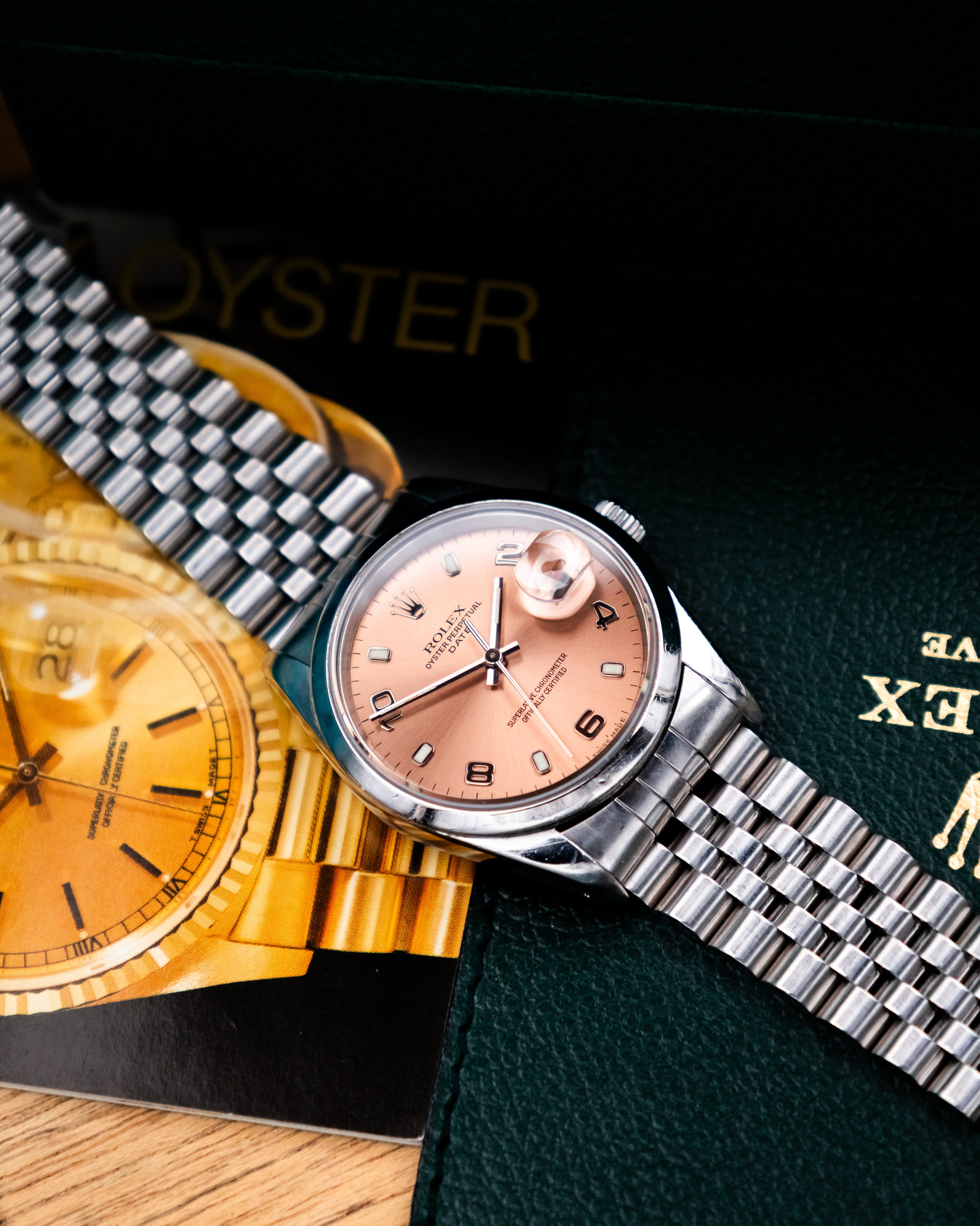 Rolex 15200 Oyster Perpetual- Salmon dial