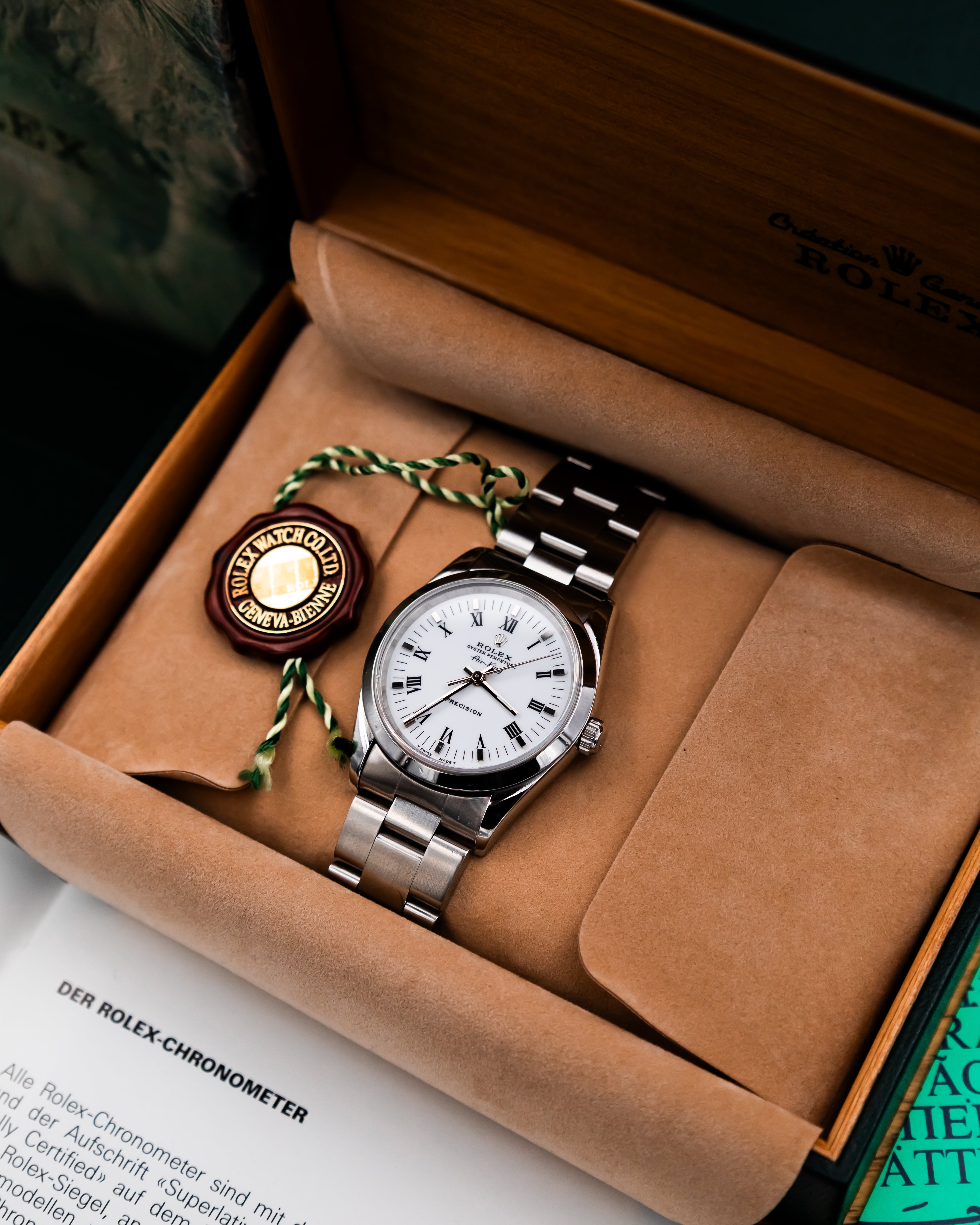 Rolex 14000 Air-king - White dial