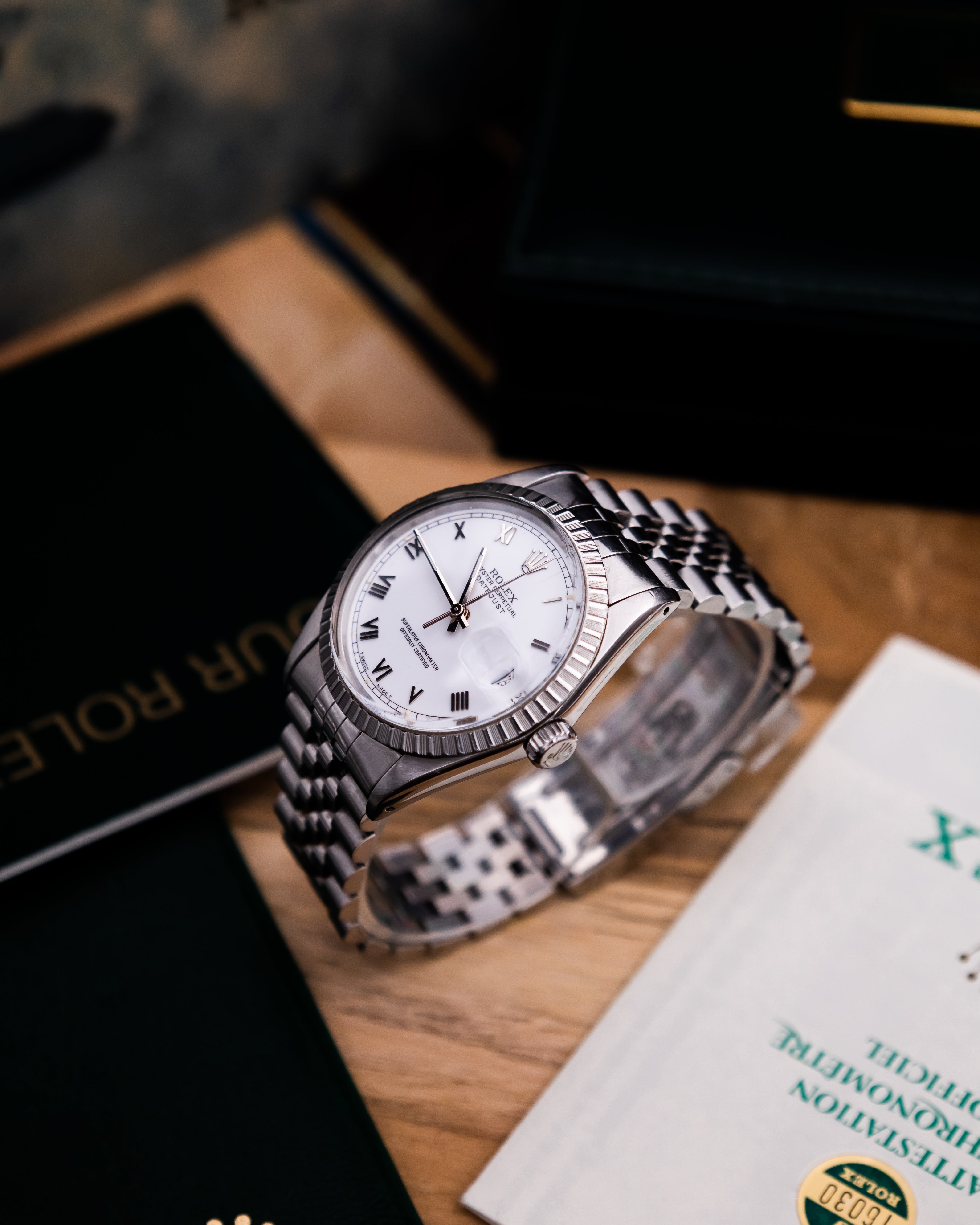 Rolex 16030 Oyster Perpetual Datejust - Roman dial