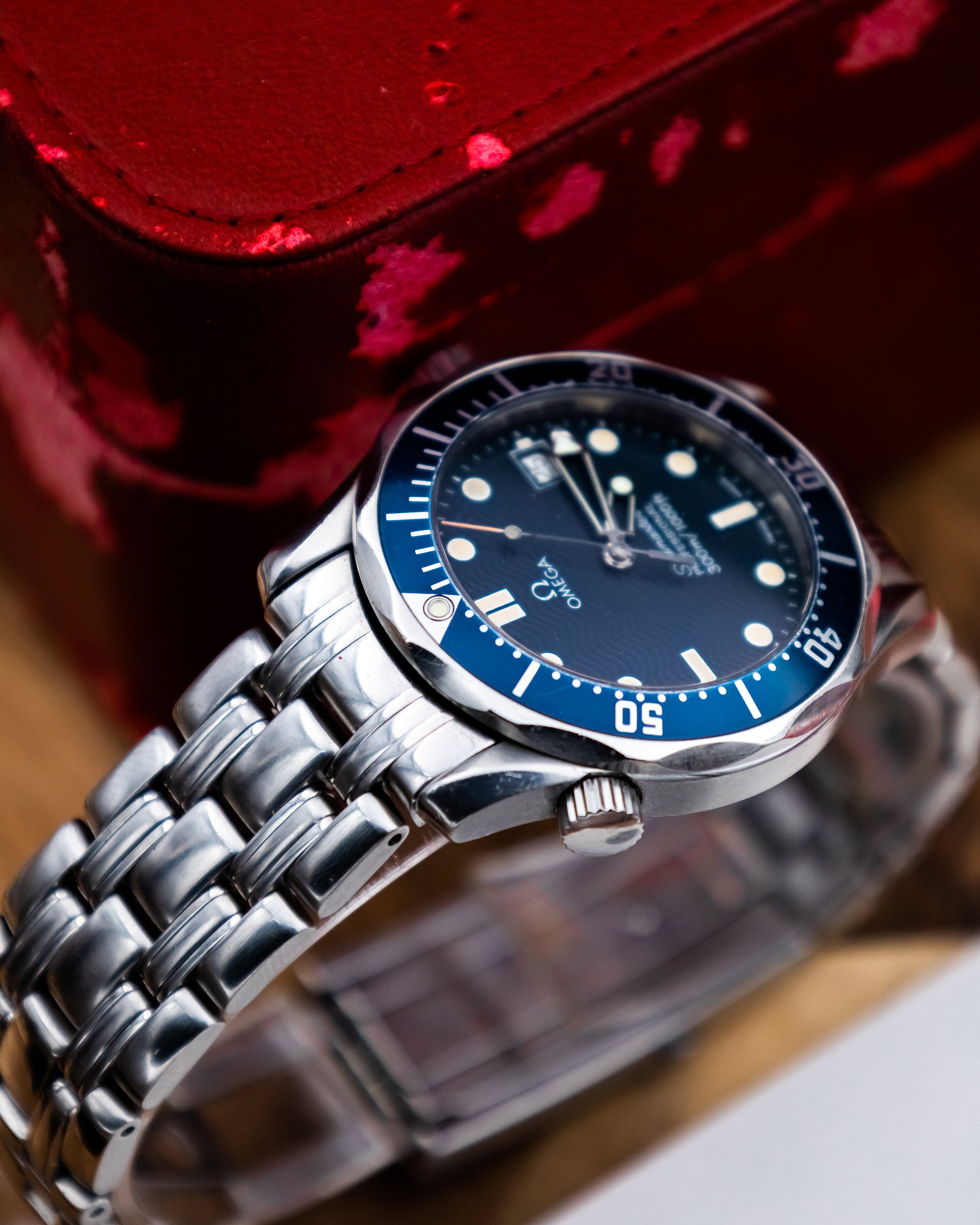 Omega 2561.80 Seamaster 300M - blue dial