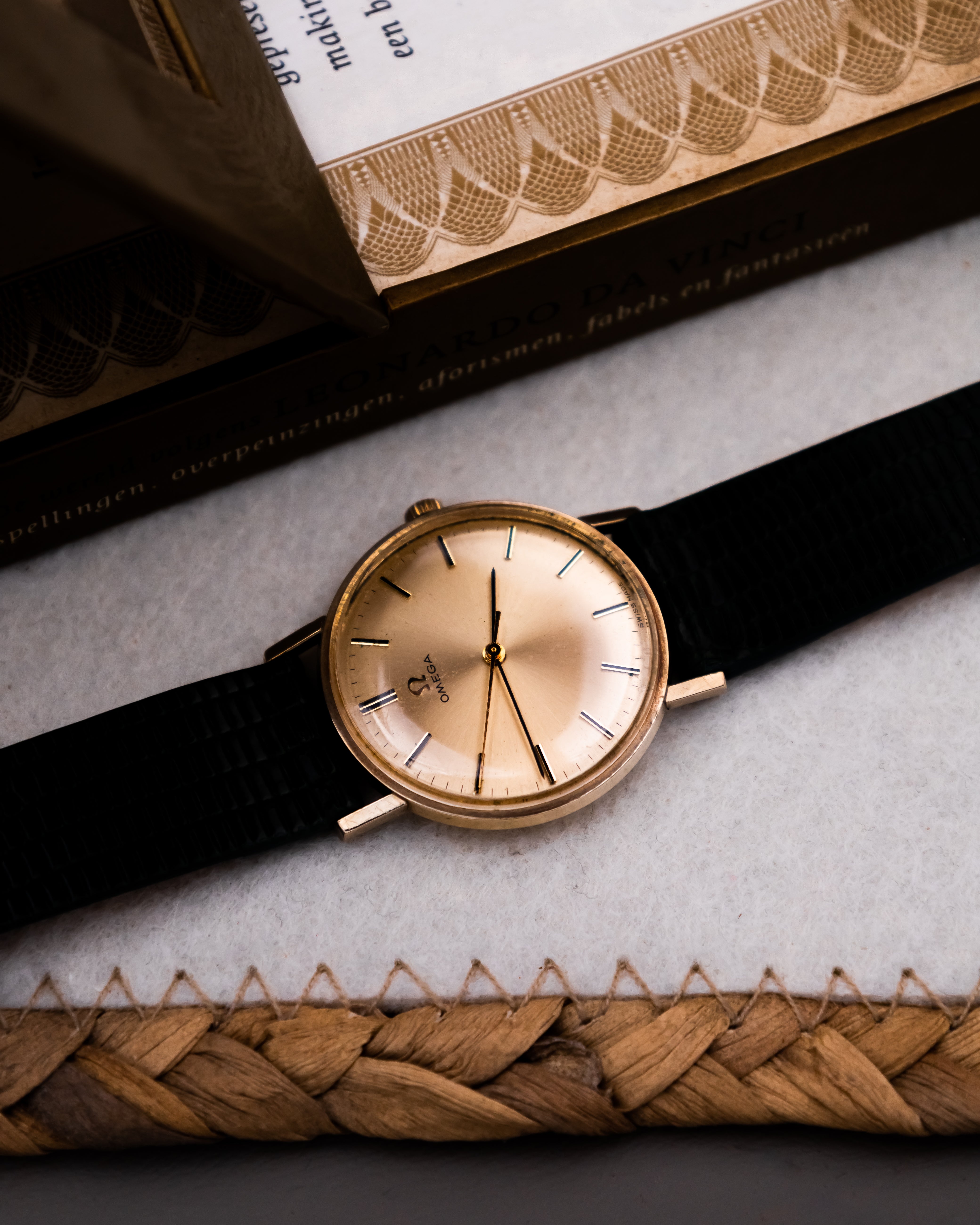 Omega 0016029 14k GF - champagne dial