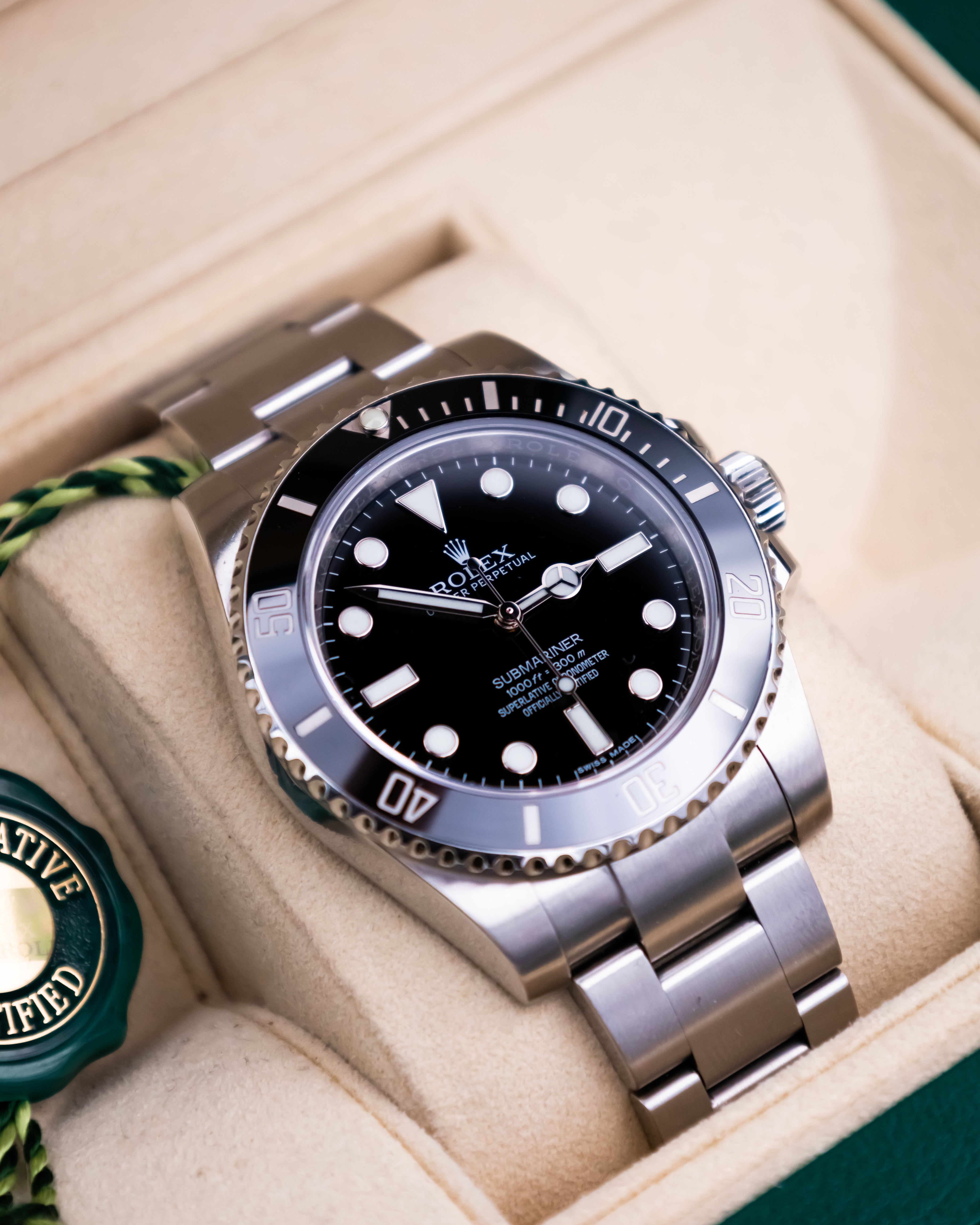 Rolex 114060 Submariner - Black dial