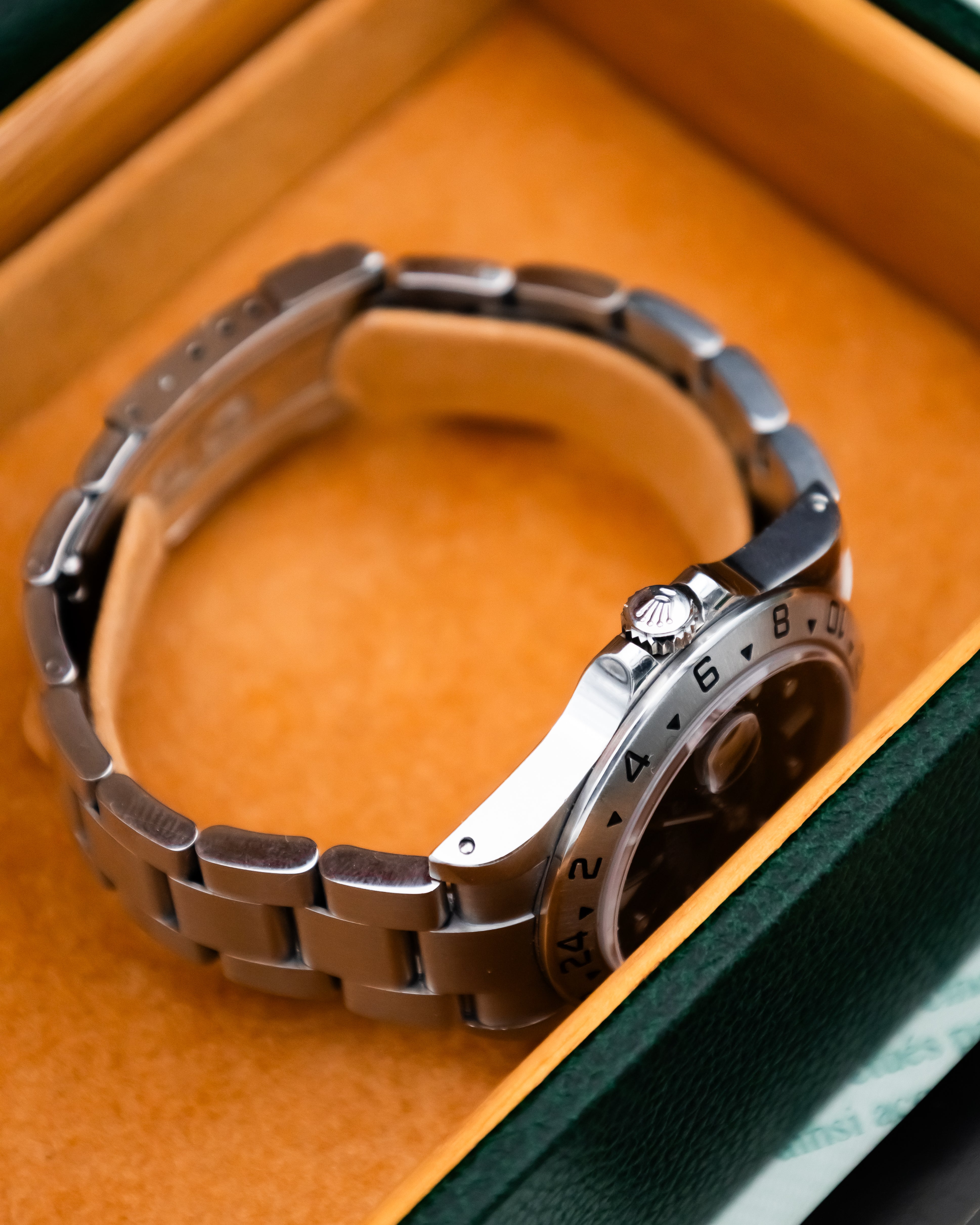 Rolex 16570 Explorer II - Black Dial