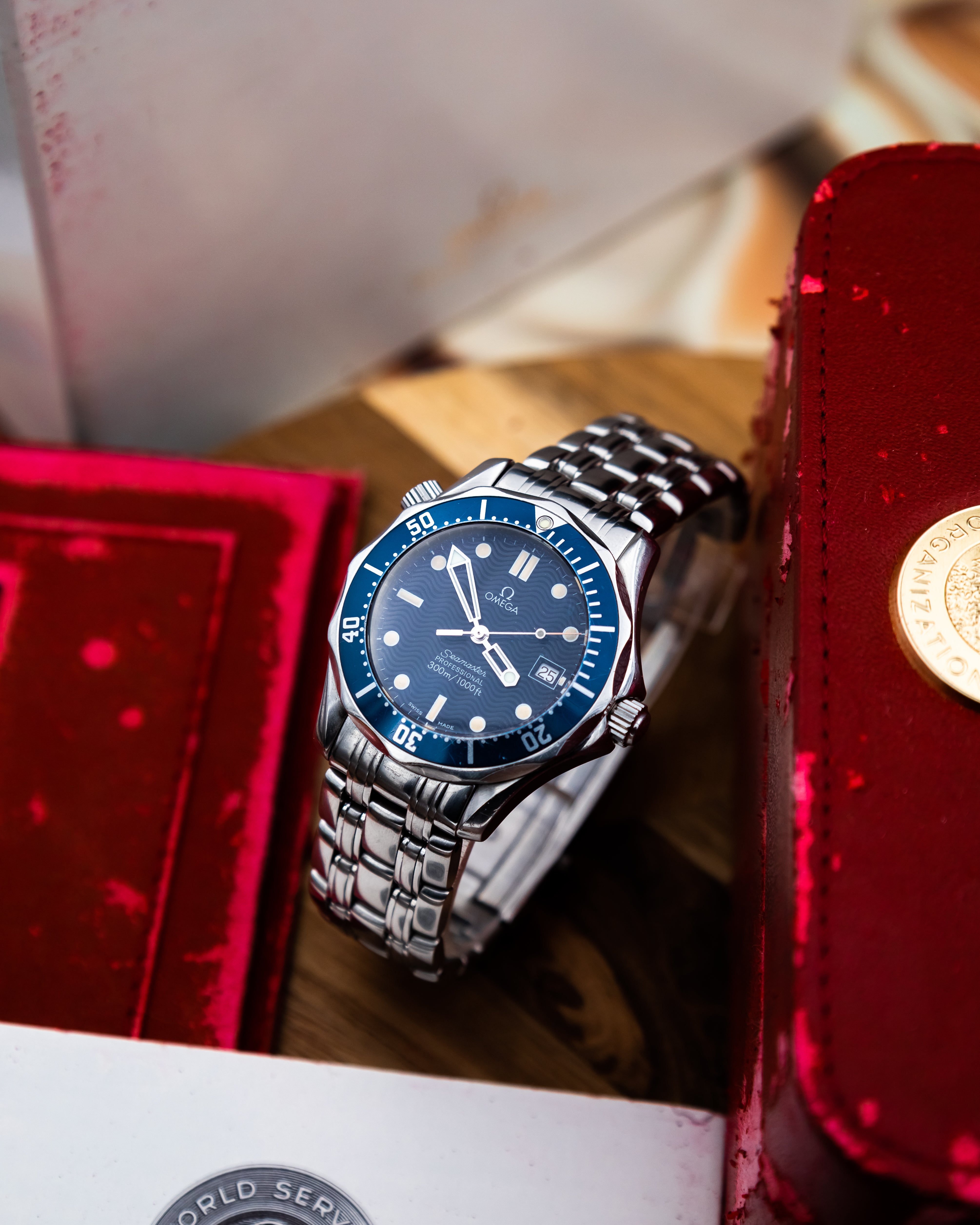 Omega 2561.80 Seamaster 300M - blue dial