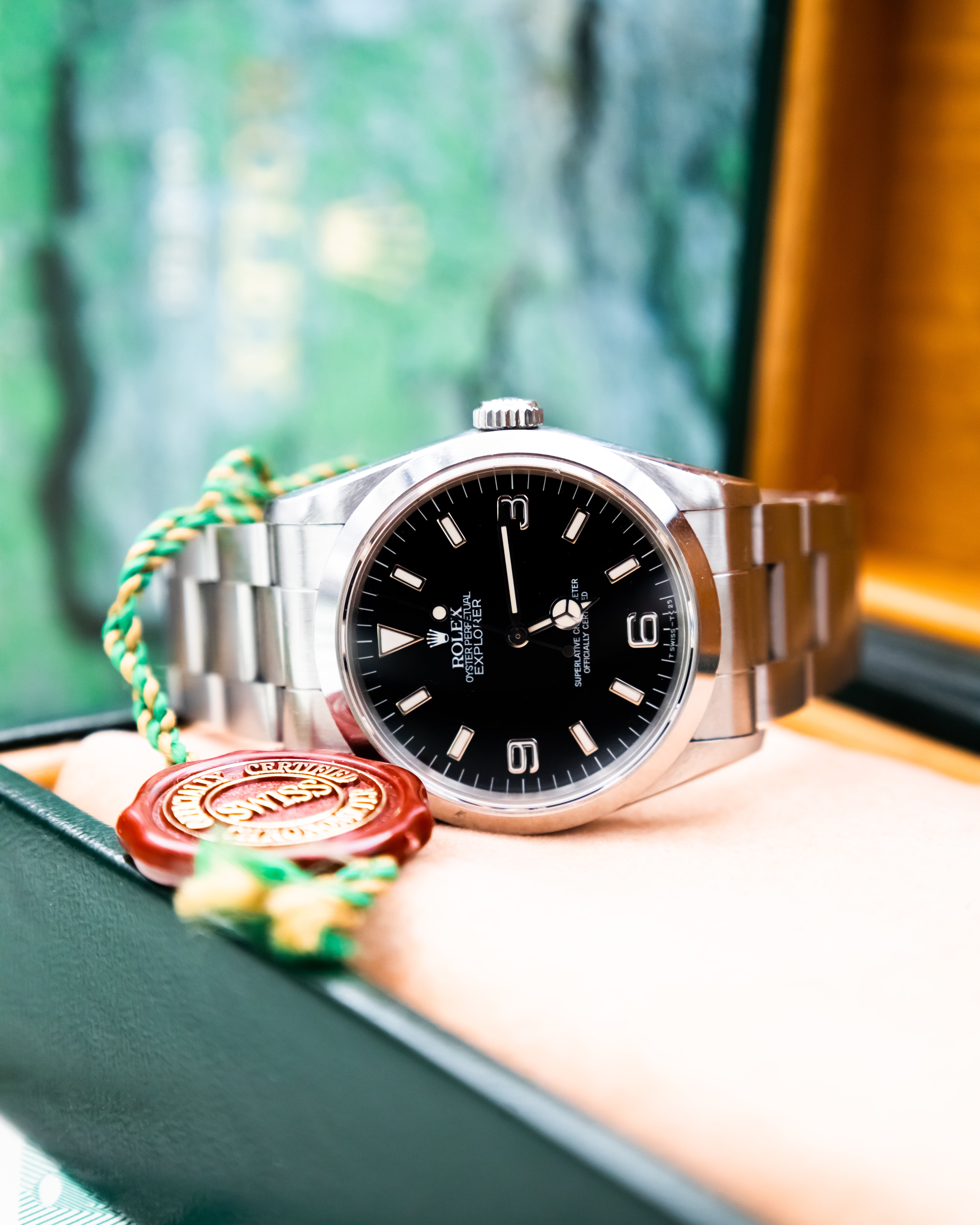 Rolex 14270 Explorer - black dial