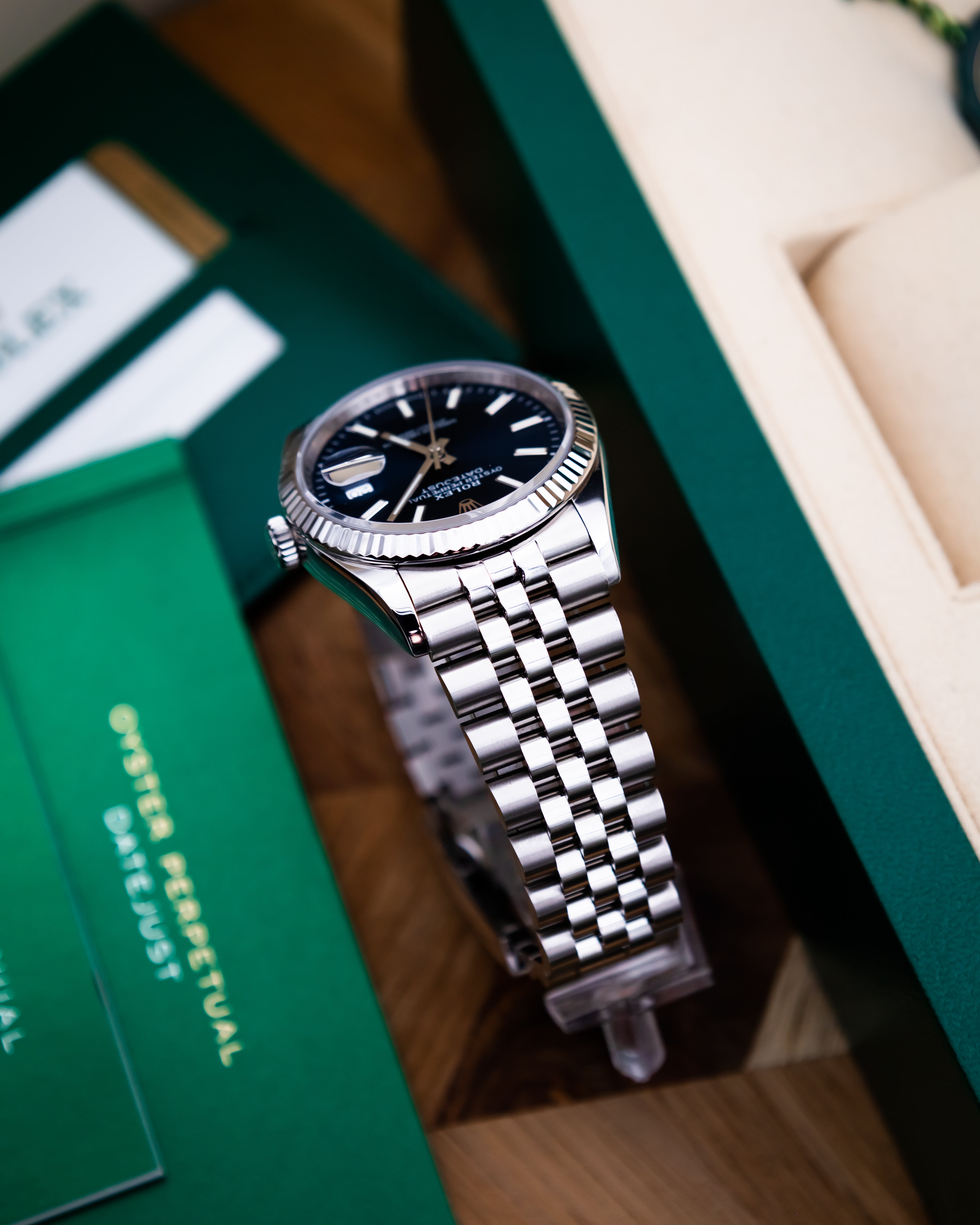 Rolex 126234 Perpetual Datejust - blue dial