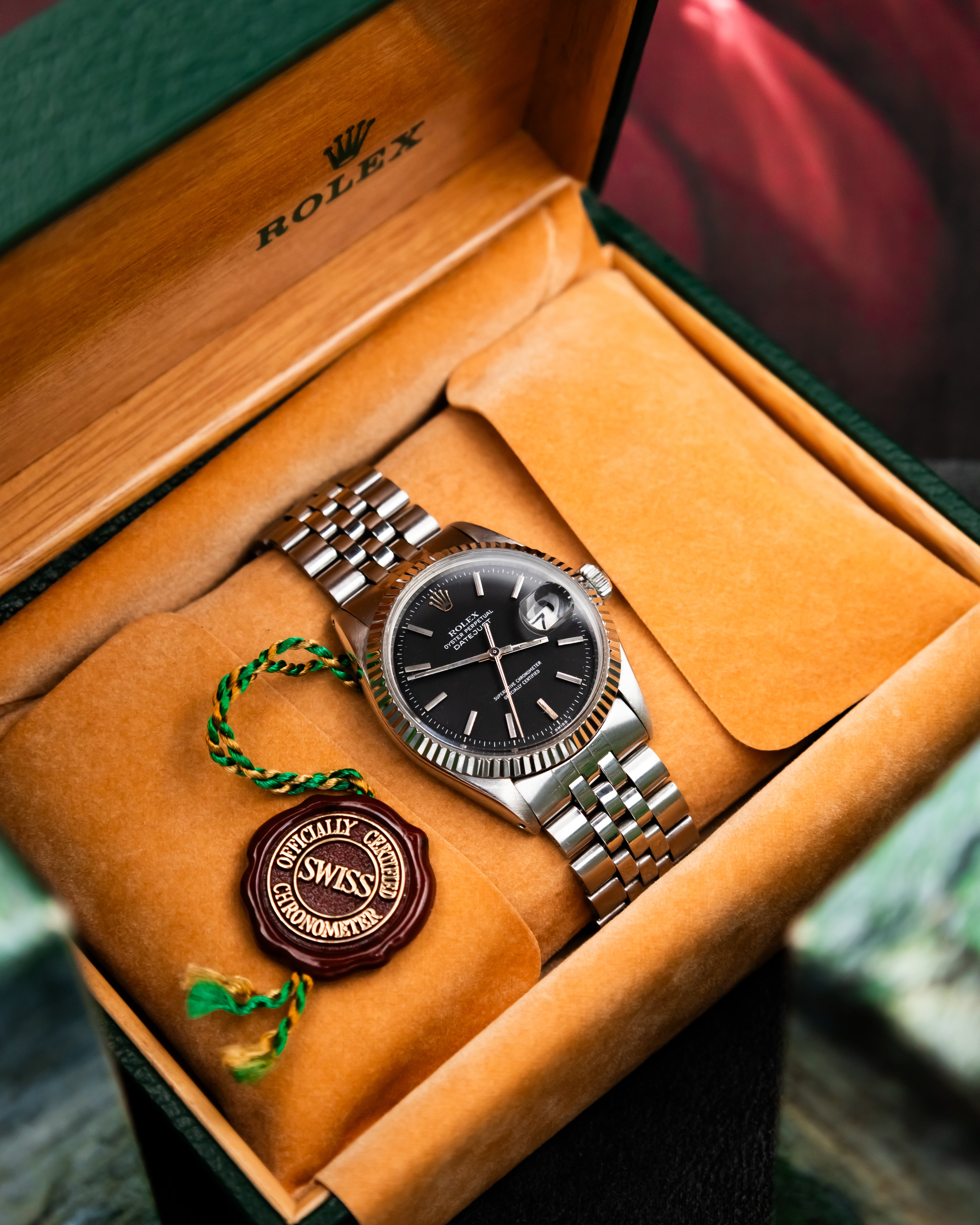 Rolex 1603 Perpetual Datejust - black dial