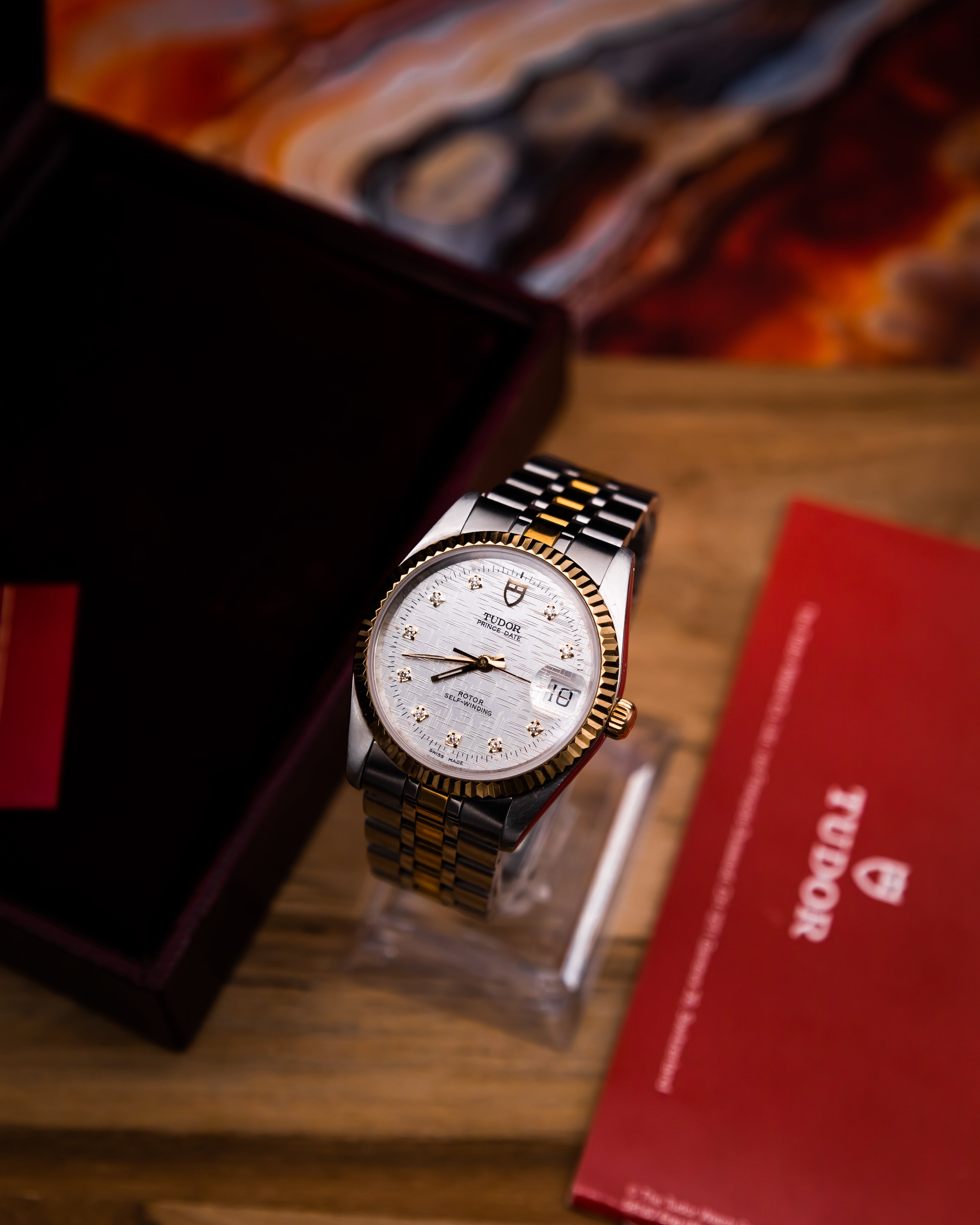 Tudor 74033 Prince Date - Daimond dial