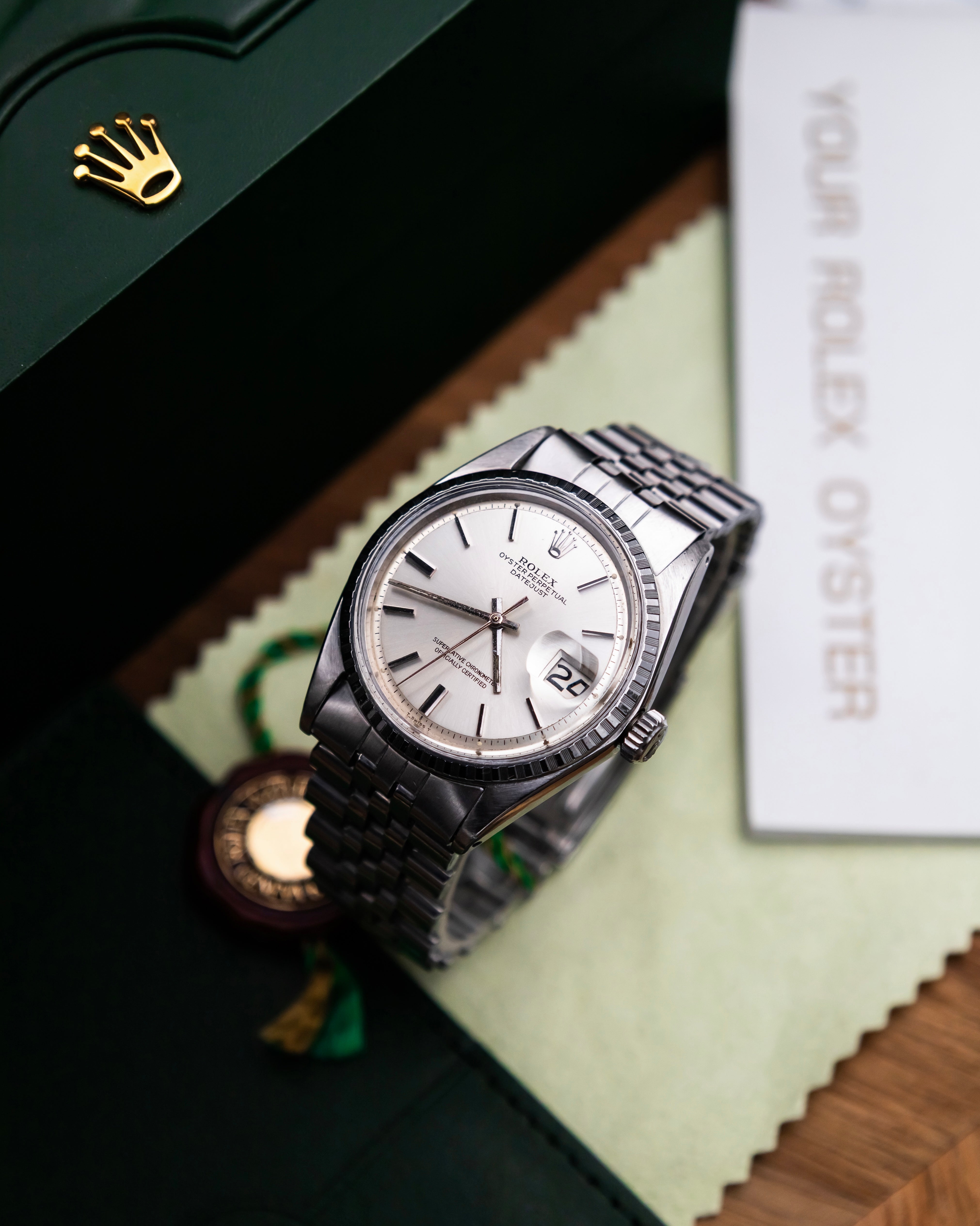 Rolex 1603 Perpetual Datejust - Silver dial