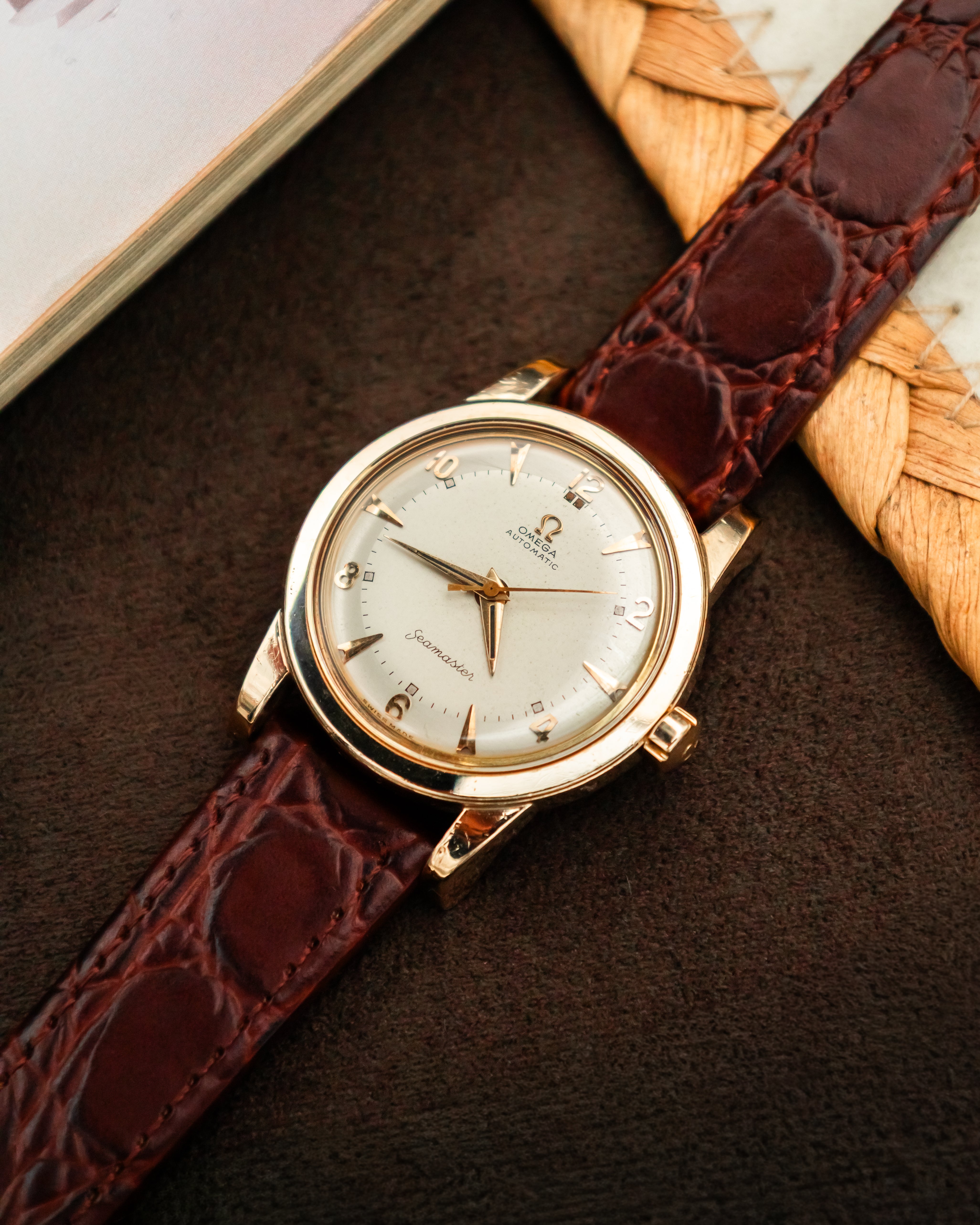 Omega 2577-11 SC Seamaster Bumper - two-tone champagne dial