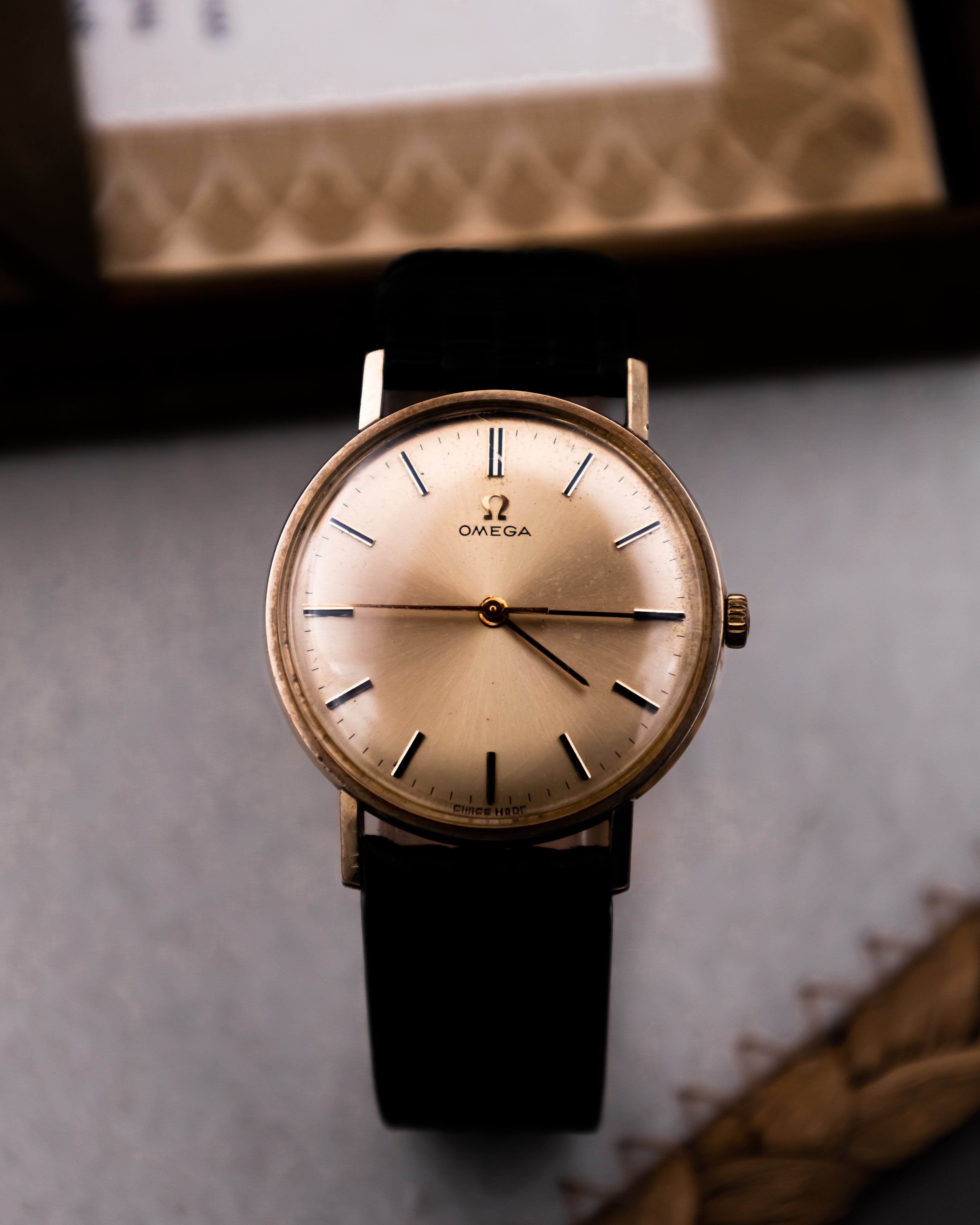 Omega 0016029 14k GF - champagne dial