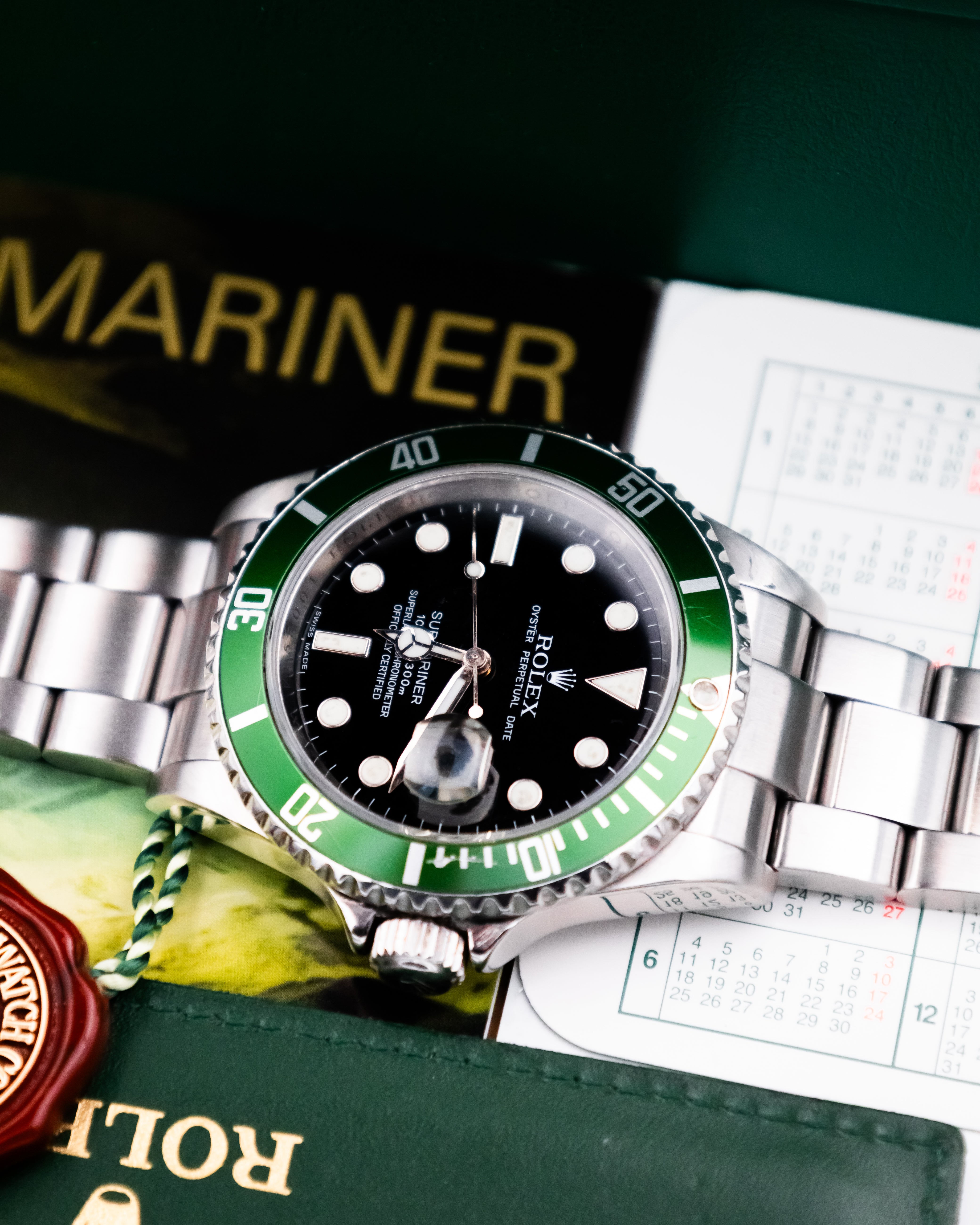 Rolex 16610LV SUBMARINER - black maxi dial