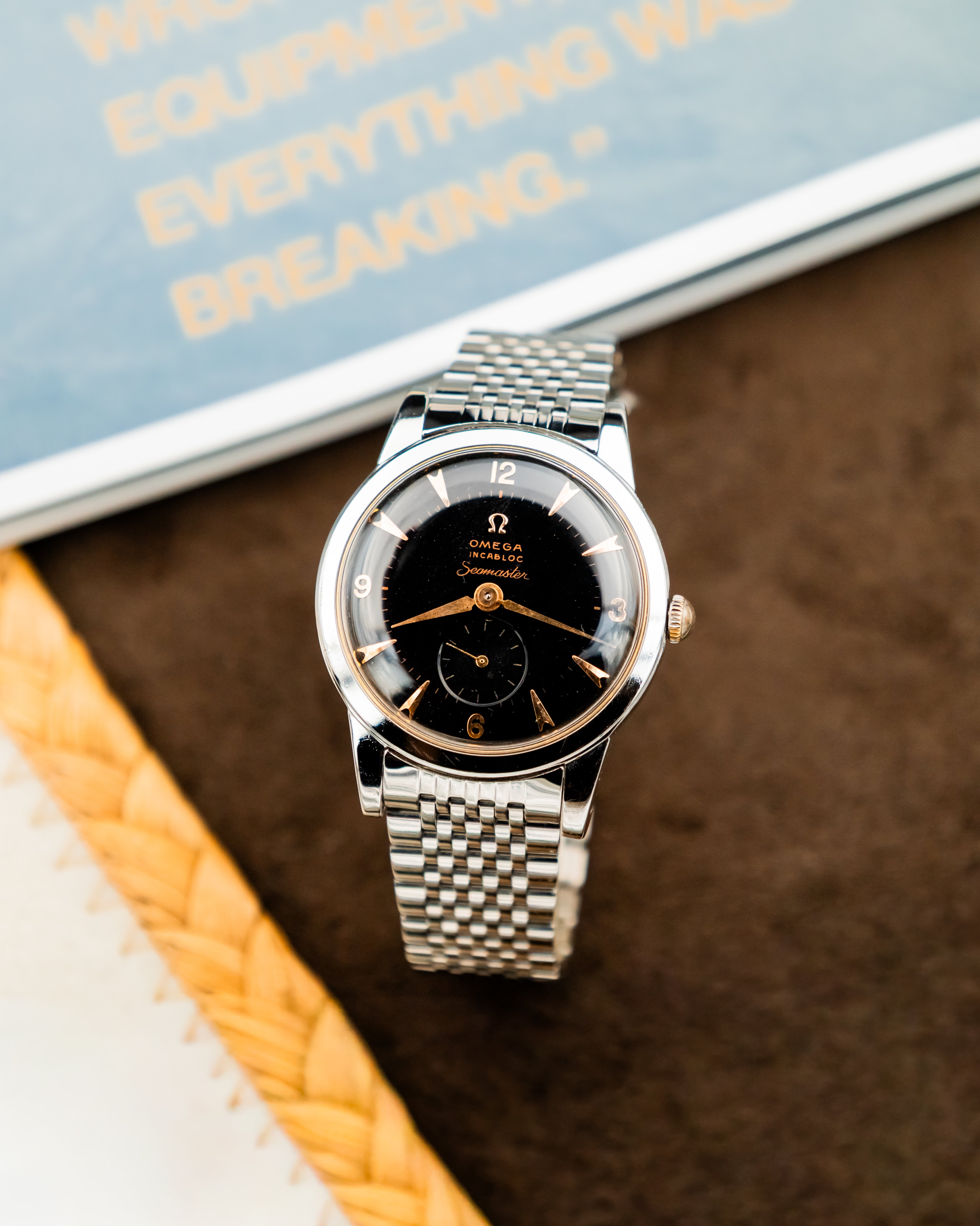 Omega 2657-1 Seamaster Bumper - Black Dial
