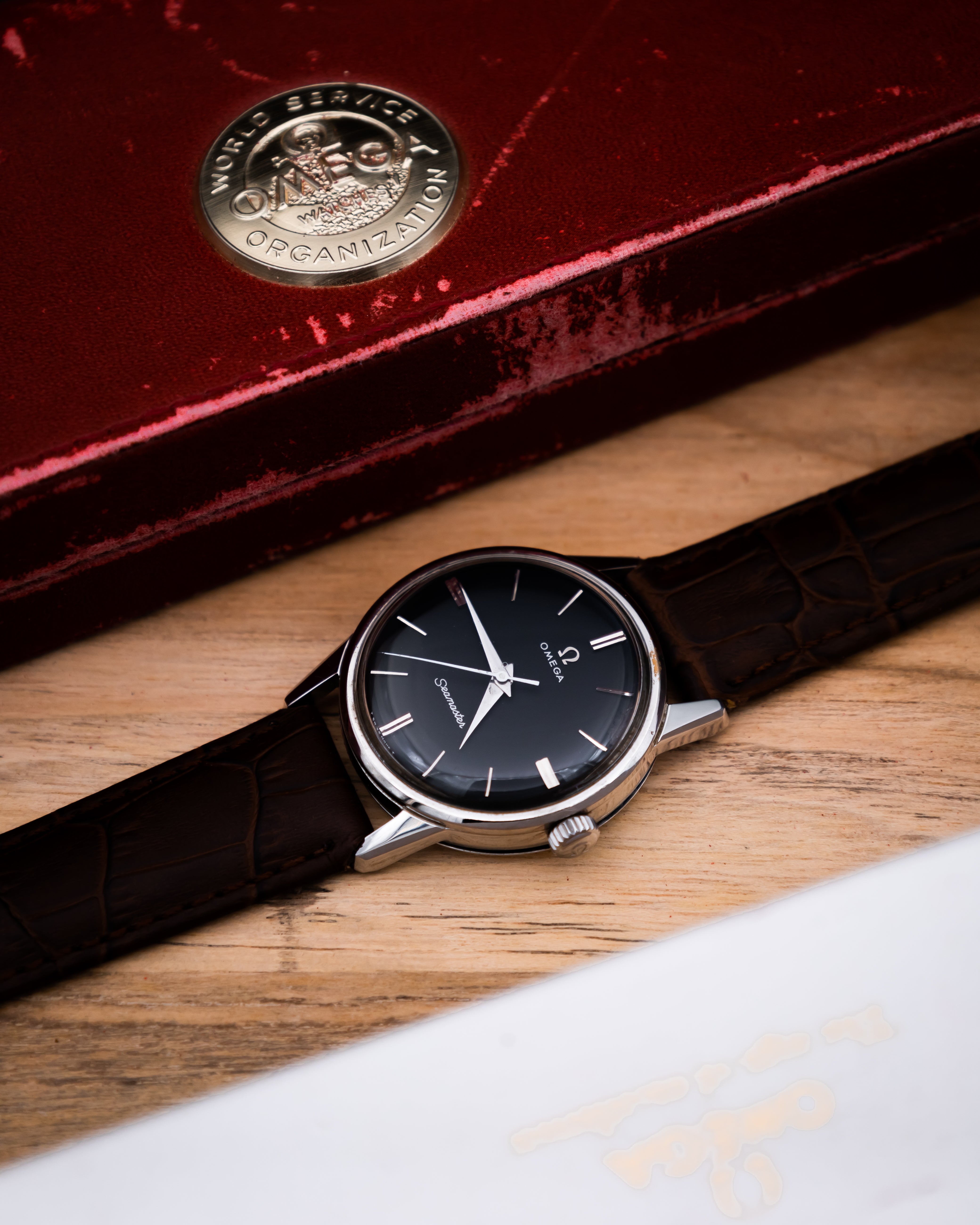 Omega 14390-61SC Seamaster - black dial