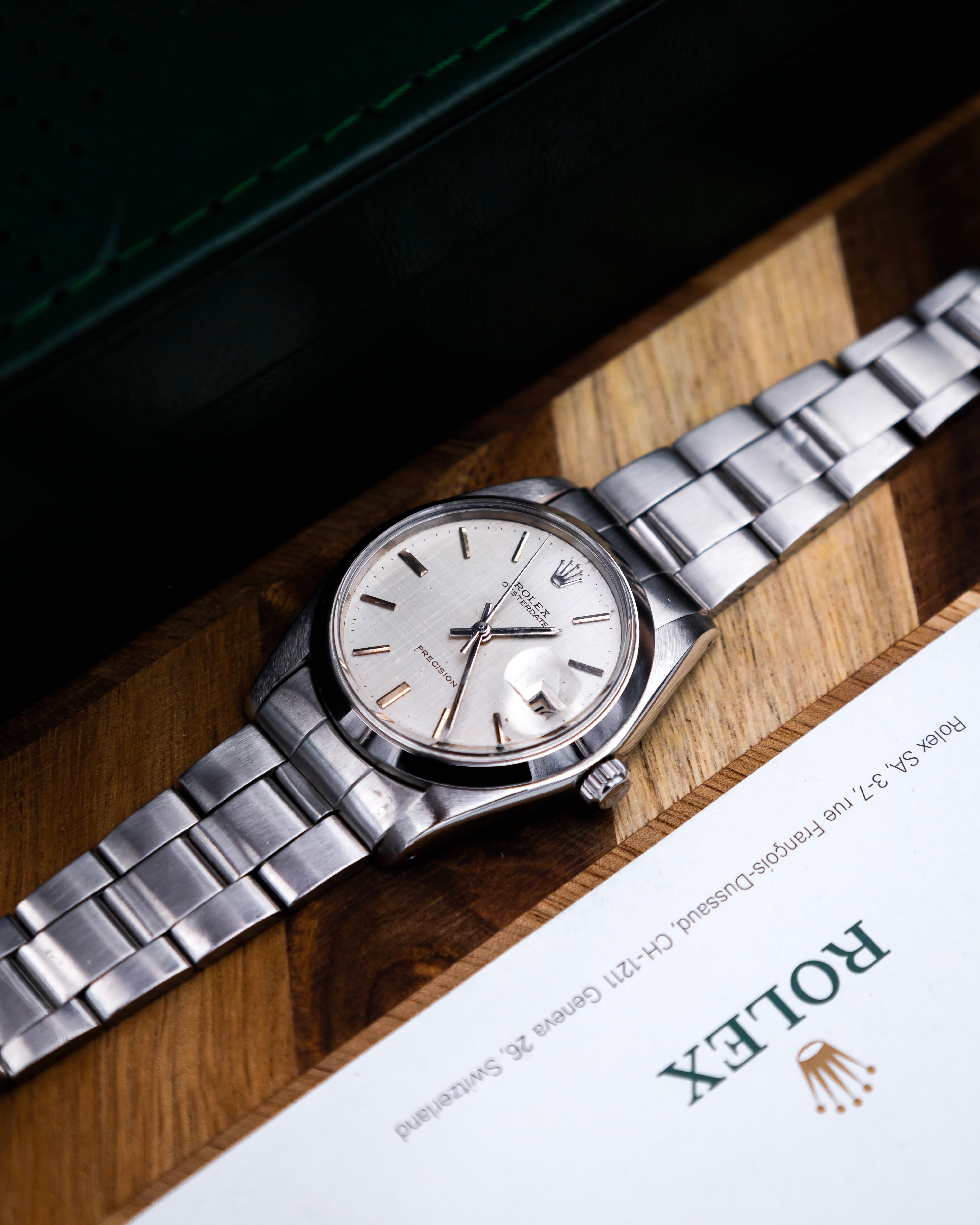 Rolex 6694 Oysterdate - Linen dial