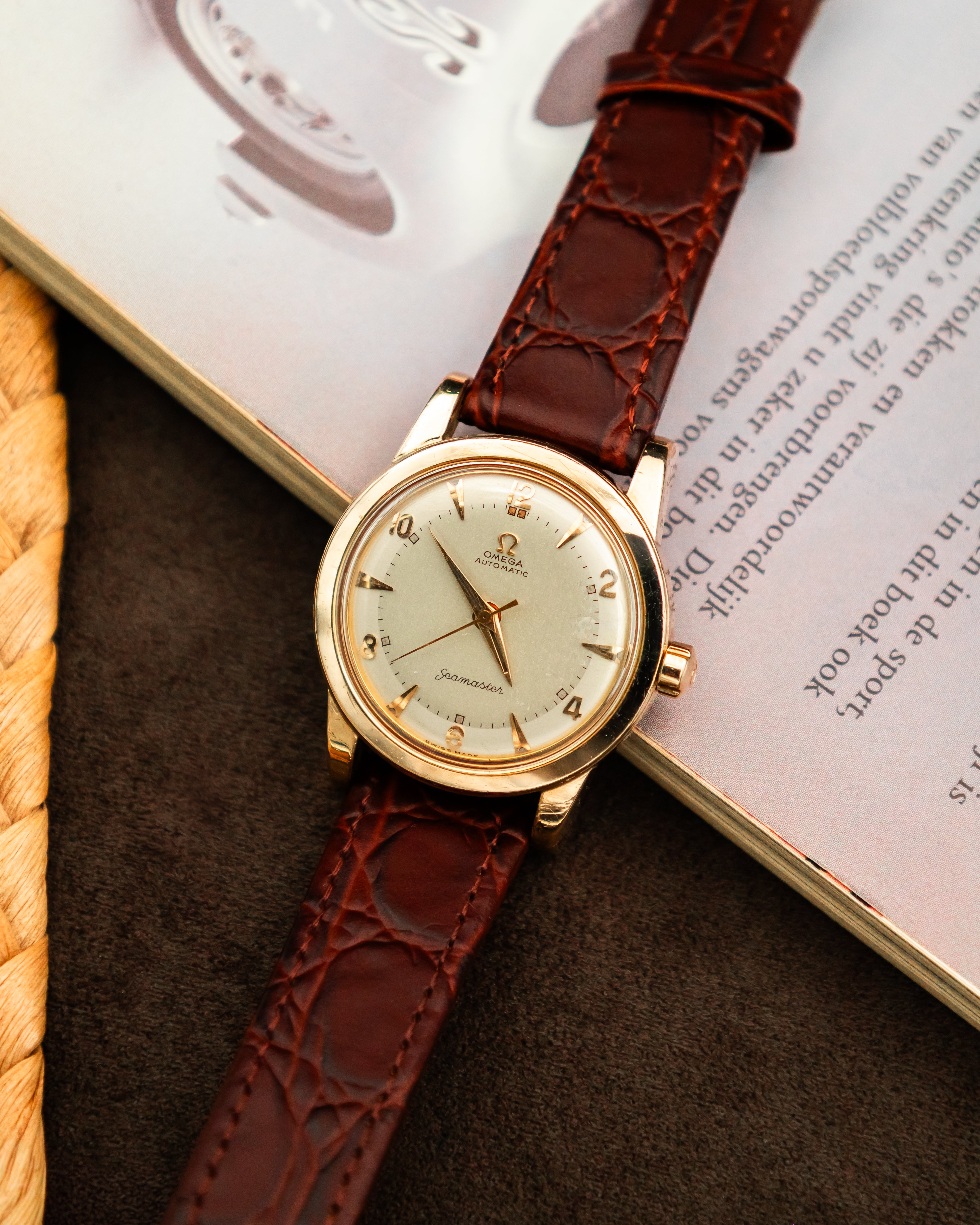 Omega 2577-11 SC Seamaster Bumper - two-tone champagne dial