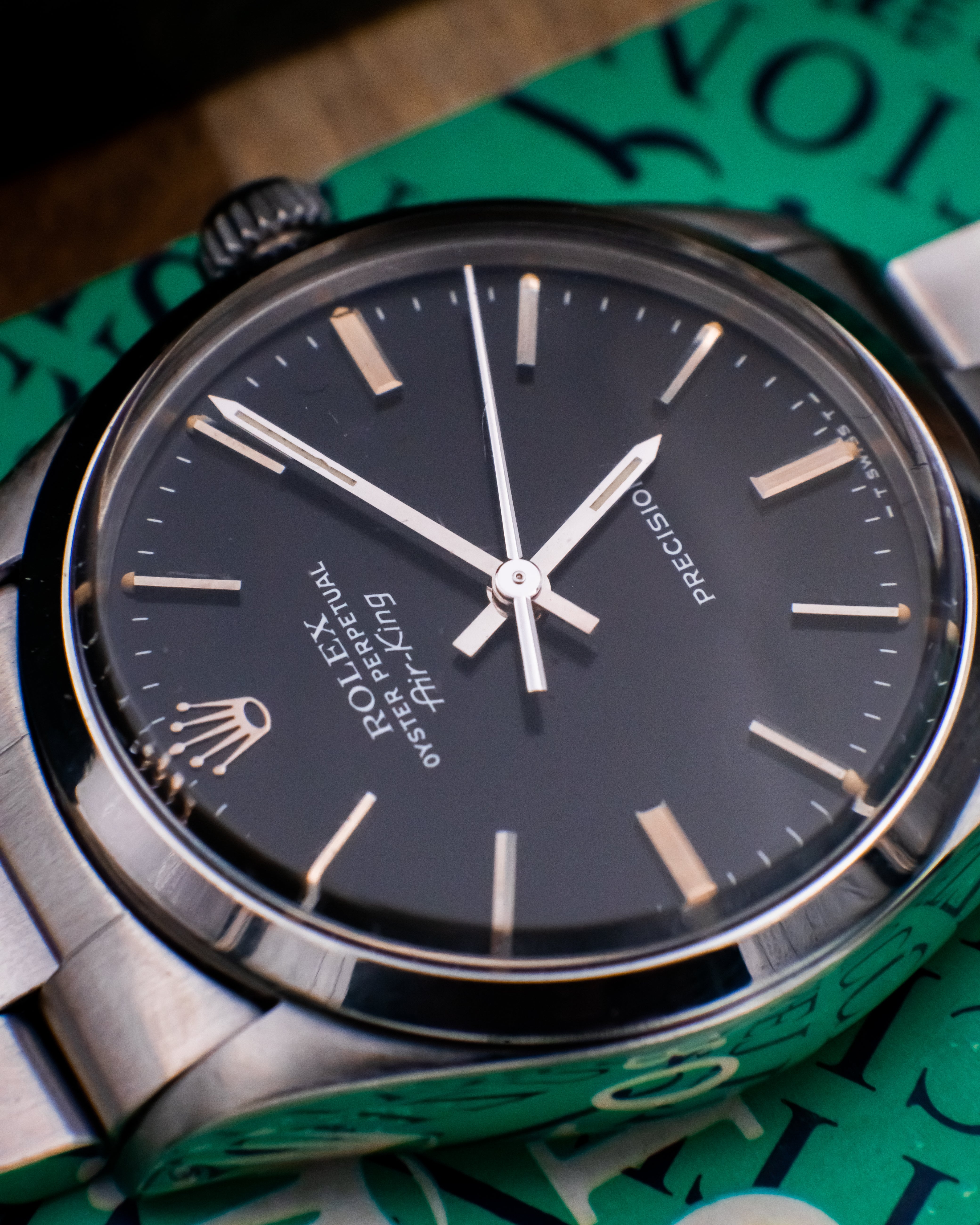 Rolex 5500 Airking - black dial