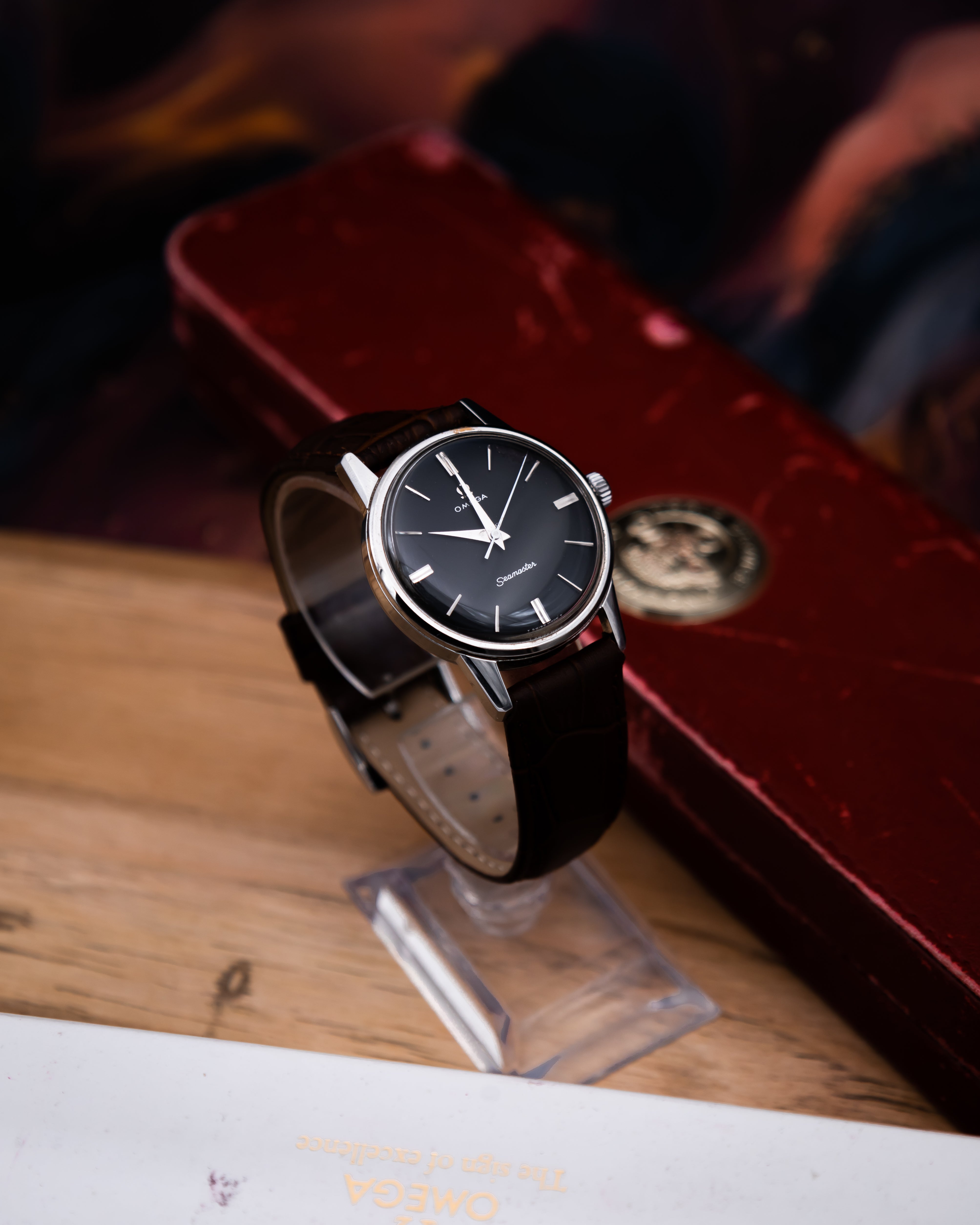 Omega 14390-61SC Seamaster - black dial
