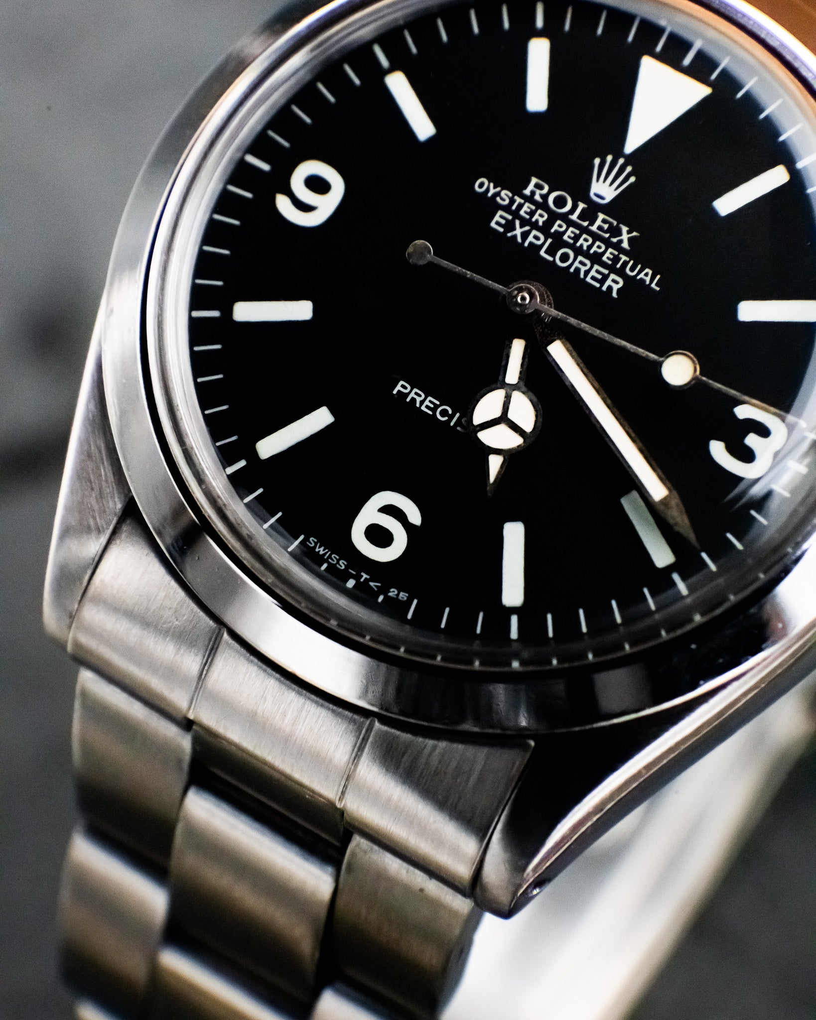 Rolex 5500 Explorer - Black dial