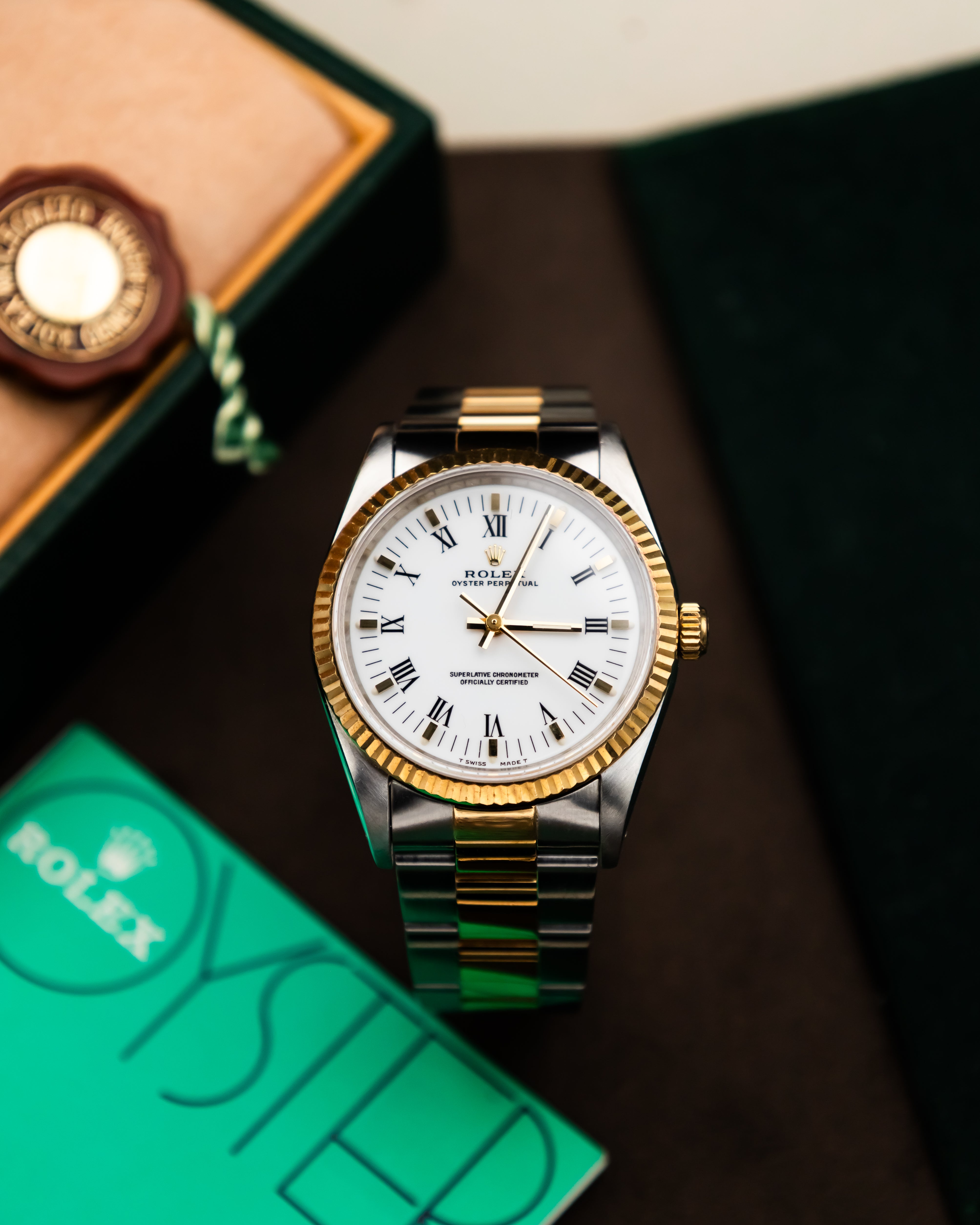 Rolex 14233 Oyster Perpetual - Roman Dial