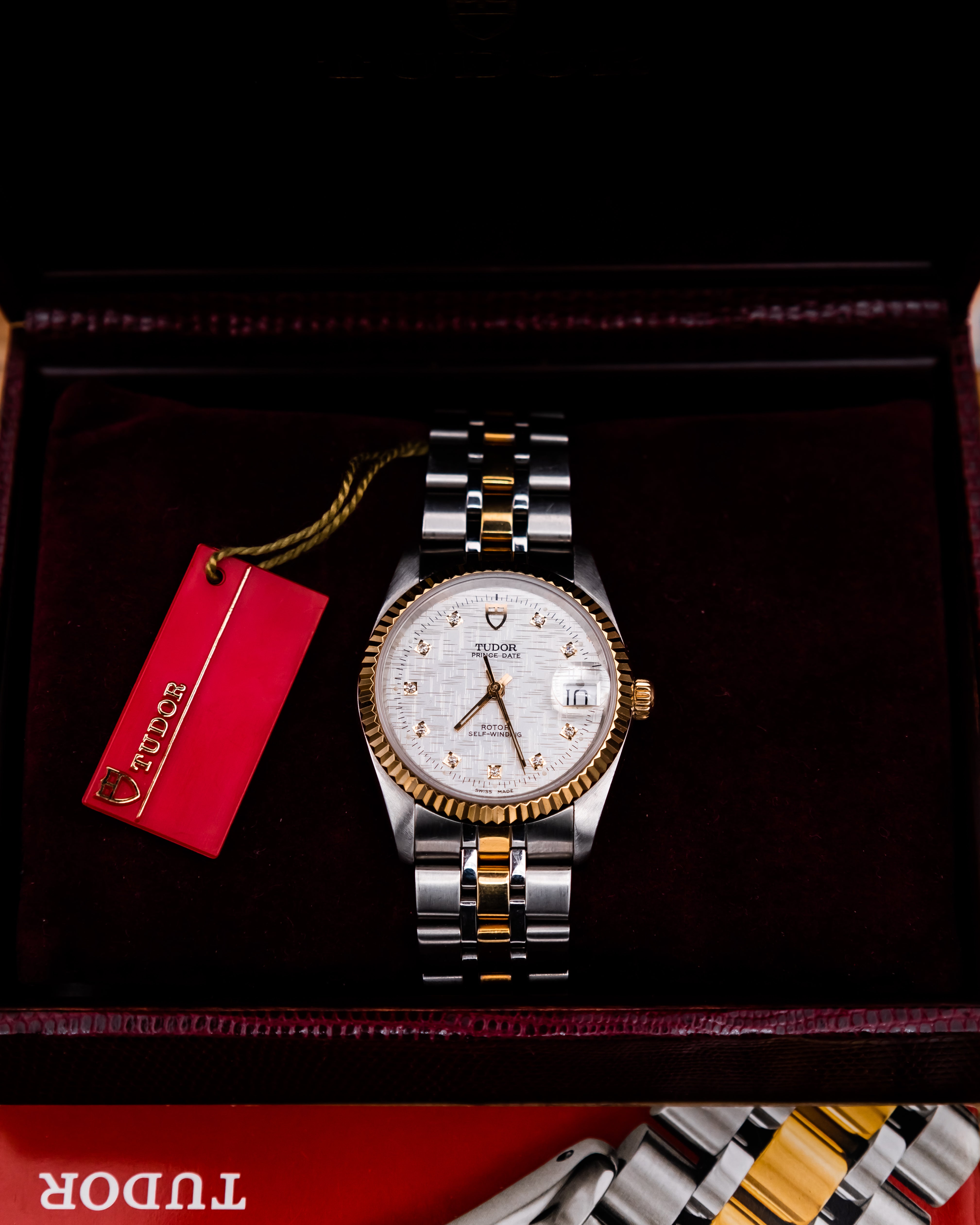 Tudor 74033 Prince Date - Daimond dial