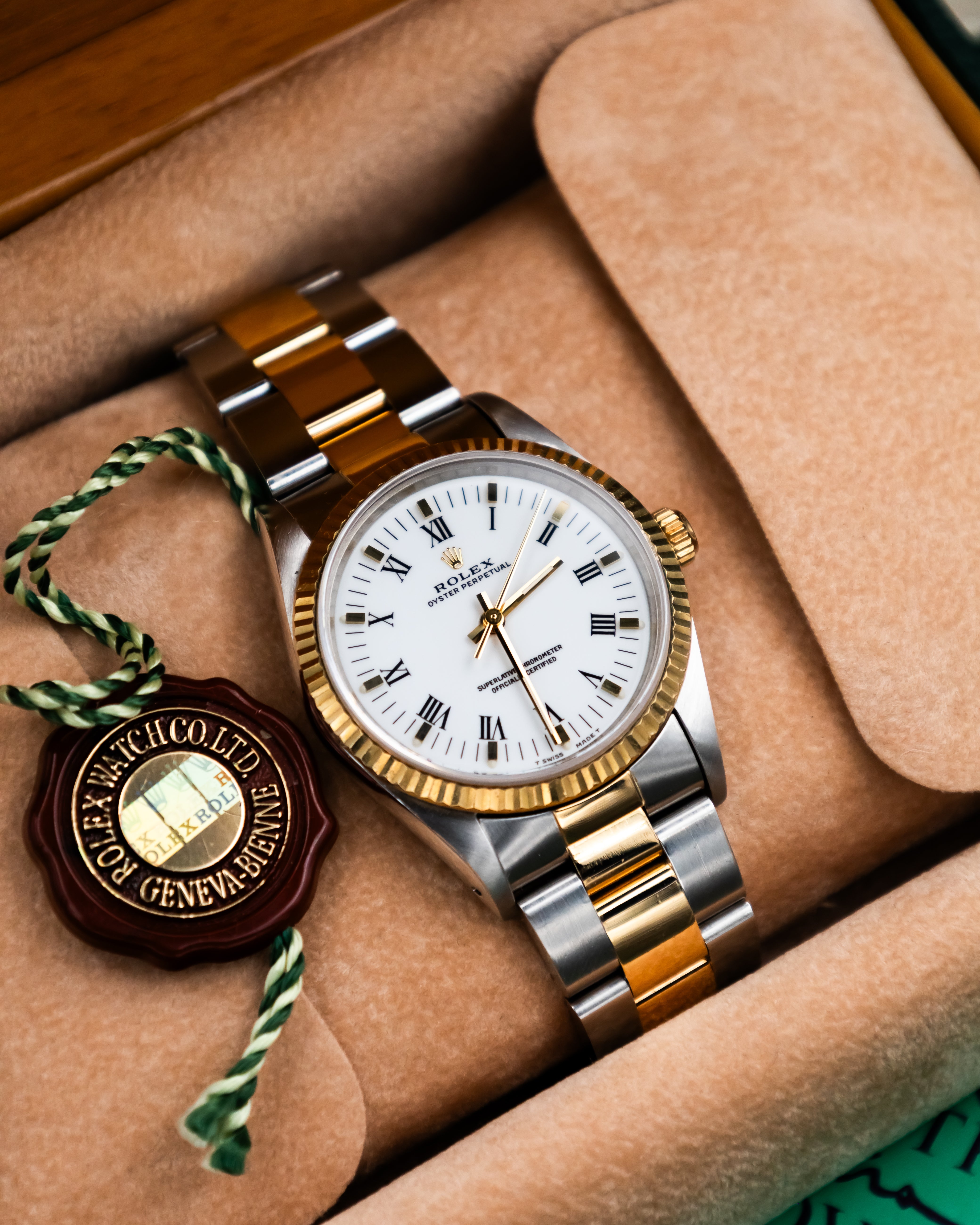 Rolex 14233 Oyster Perpetual - Roman Dial