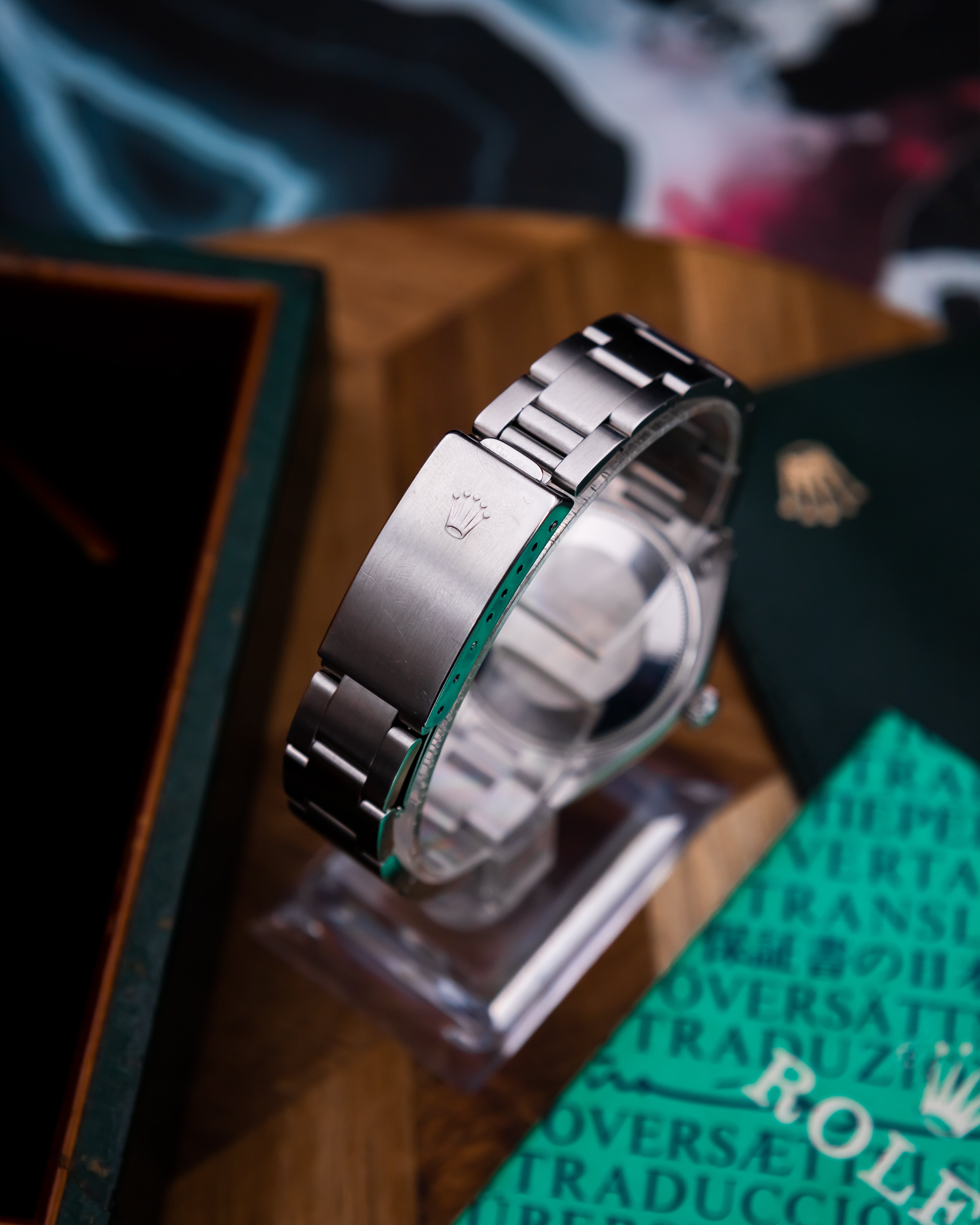 Rolex 5500 Airking - black dial