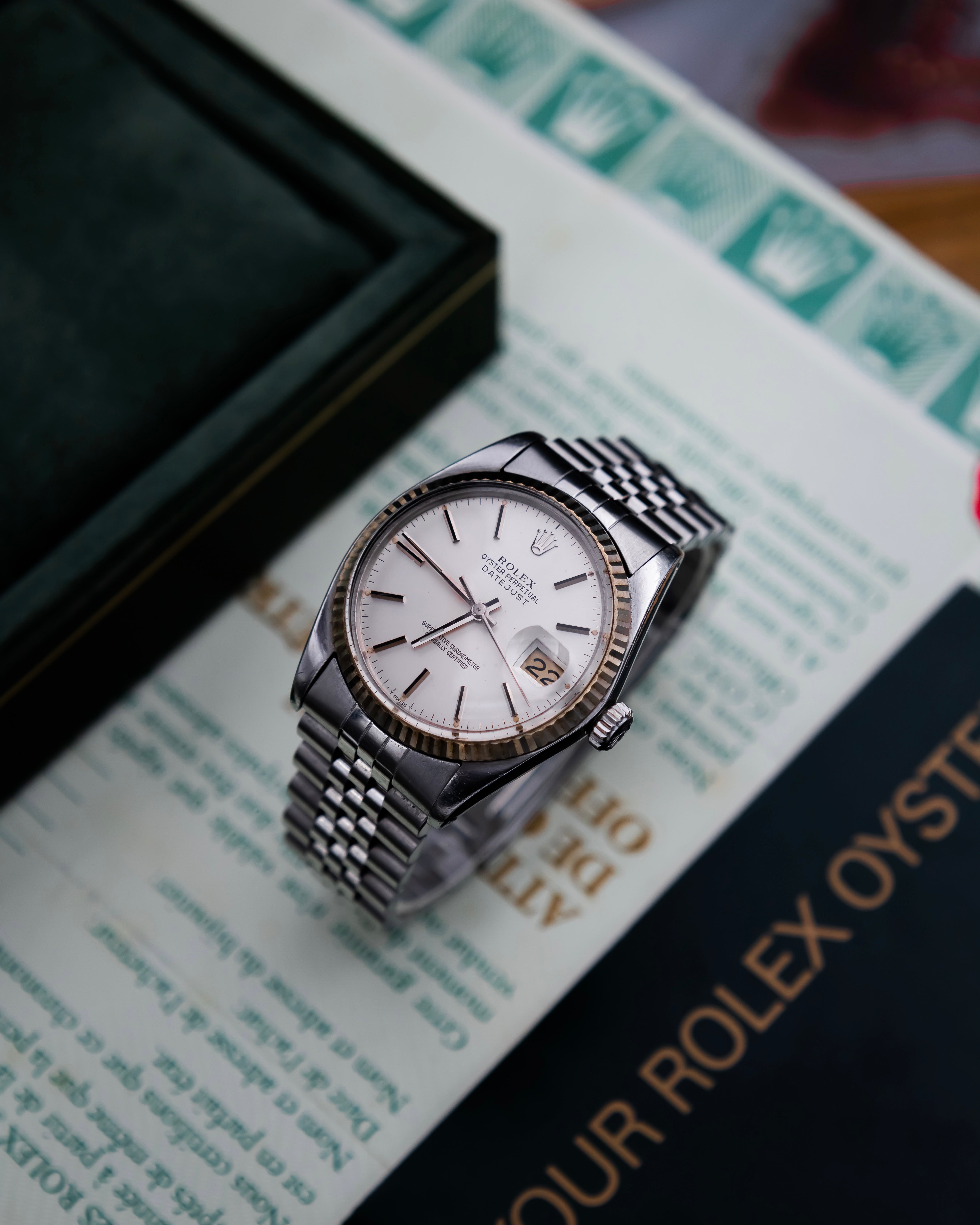 Rolex 16014 Perpetual Datejust - grey dial